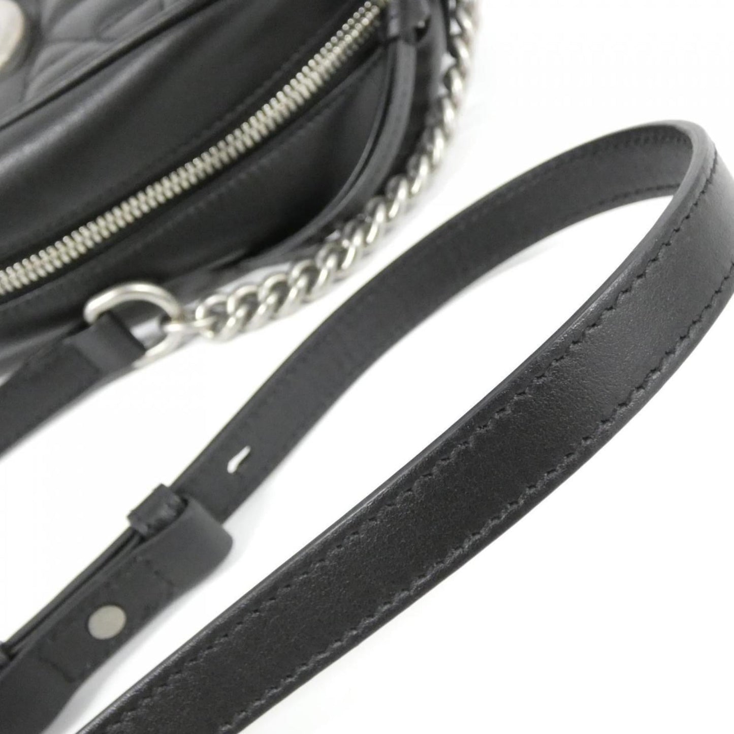 Gucci Black Leather Shoulder Bag