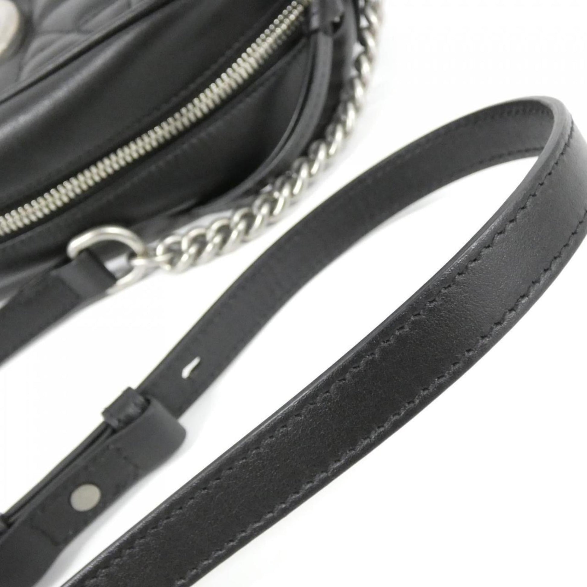 Gucci Black Leather Shoulder Bag