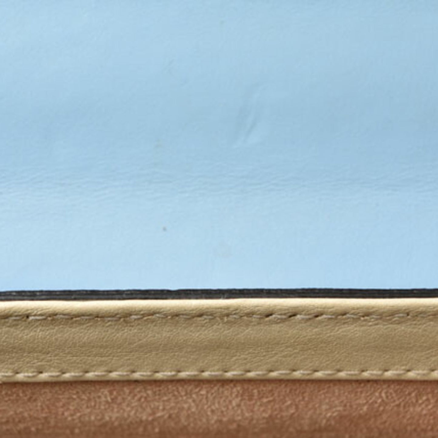 Gucci Beige Blue Brown Gg Supreme Shoulder Bag
