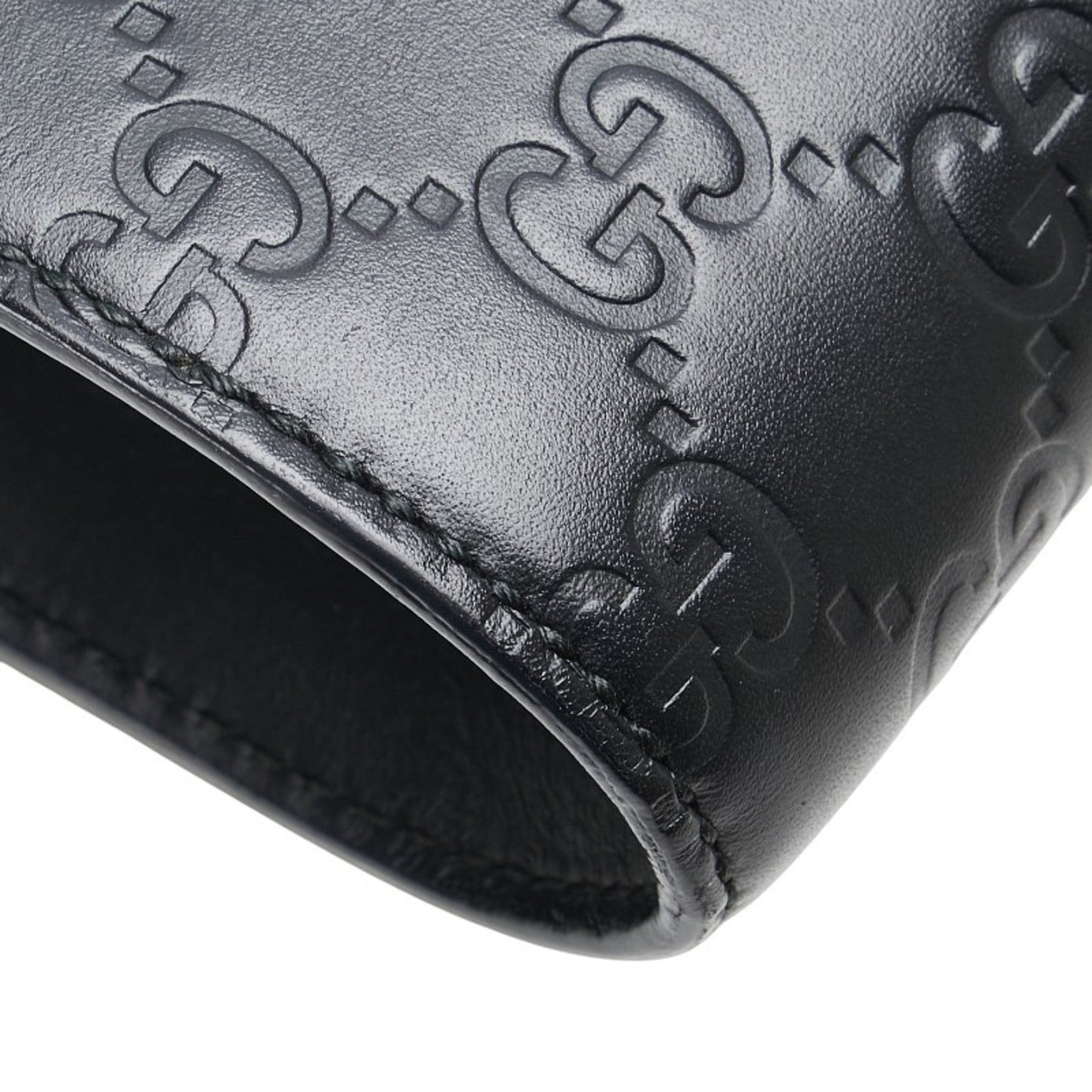 Gucci Horsebit Black Leather Shoulder Bag