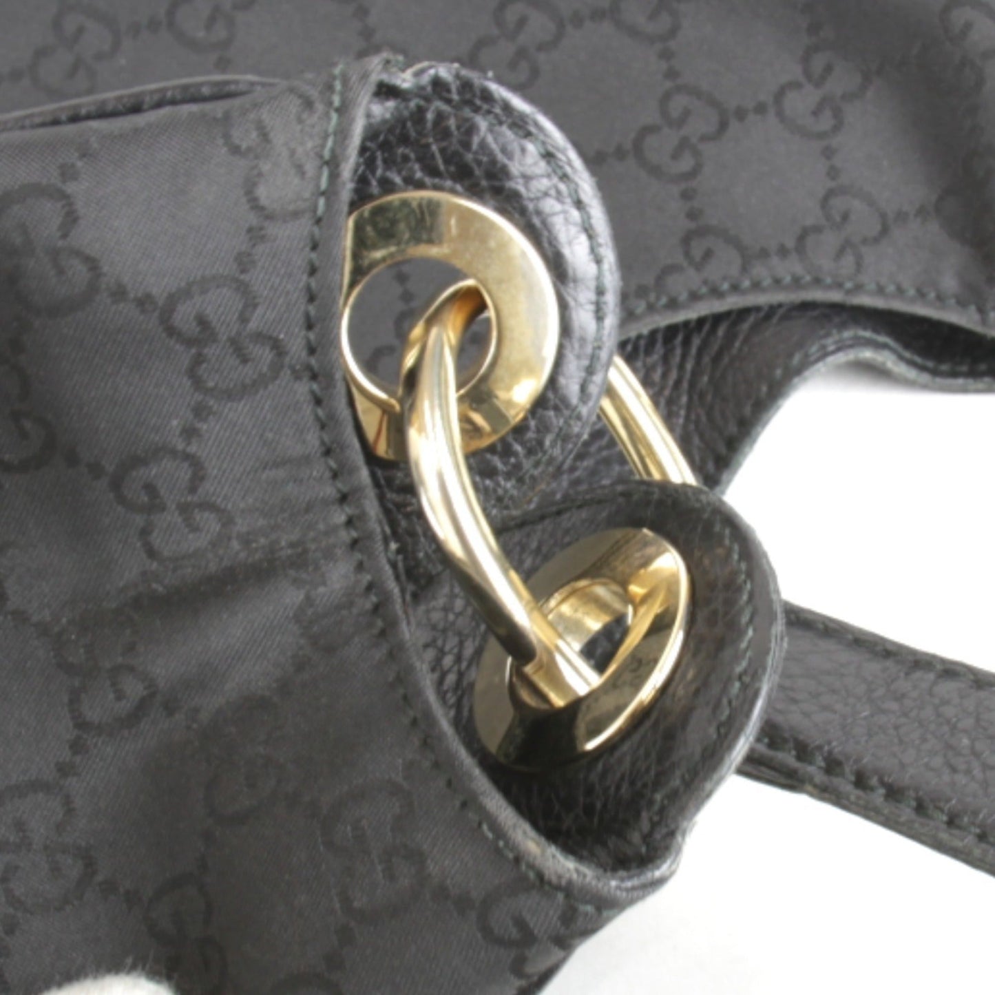 Gucci Black Nylon Shoulder Bag