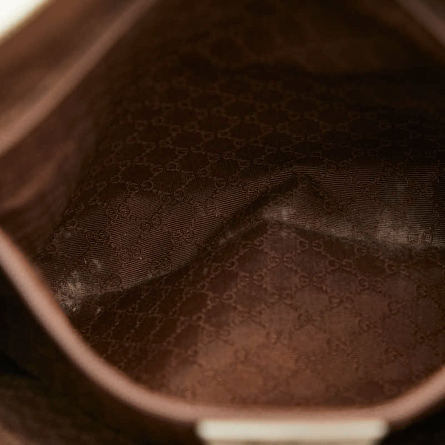 Gucci Beige Multi-Color Pvc Leather Shoulder Bag
