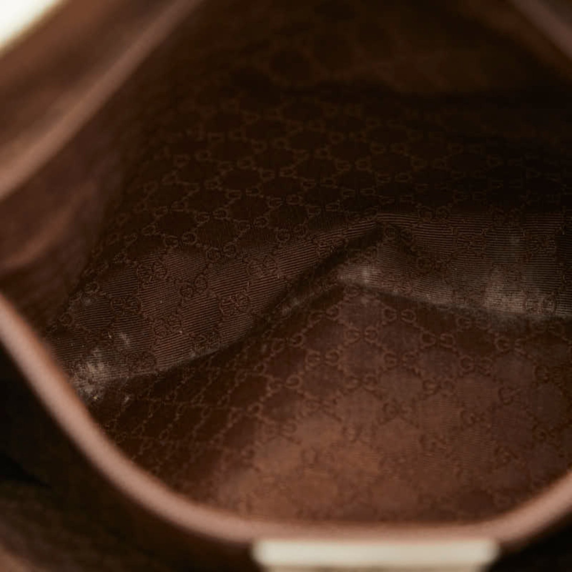 Gucci Beige Multi-Color Pvc Leather Shoulder Bag