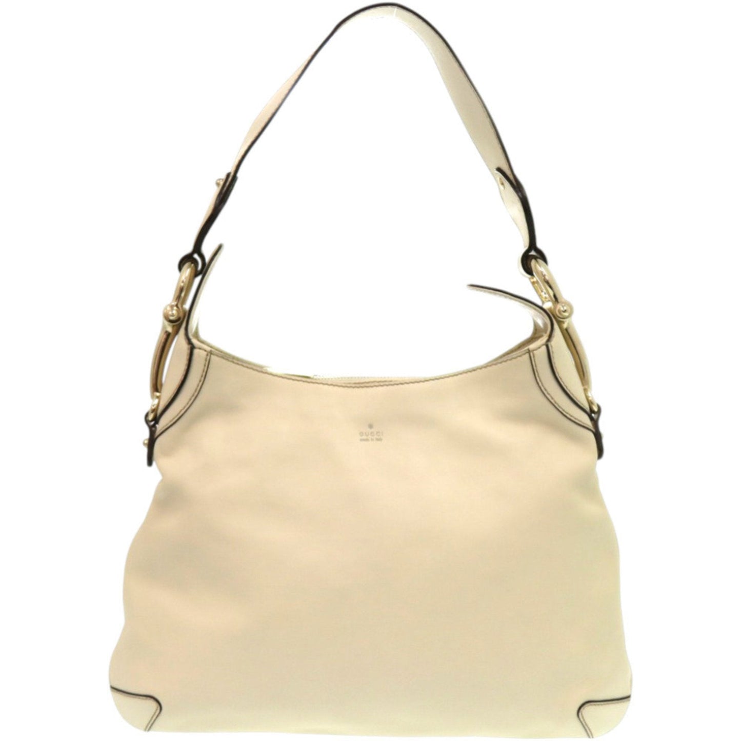 Gucci Ivory Leather Shoulder Bag
