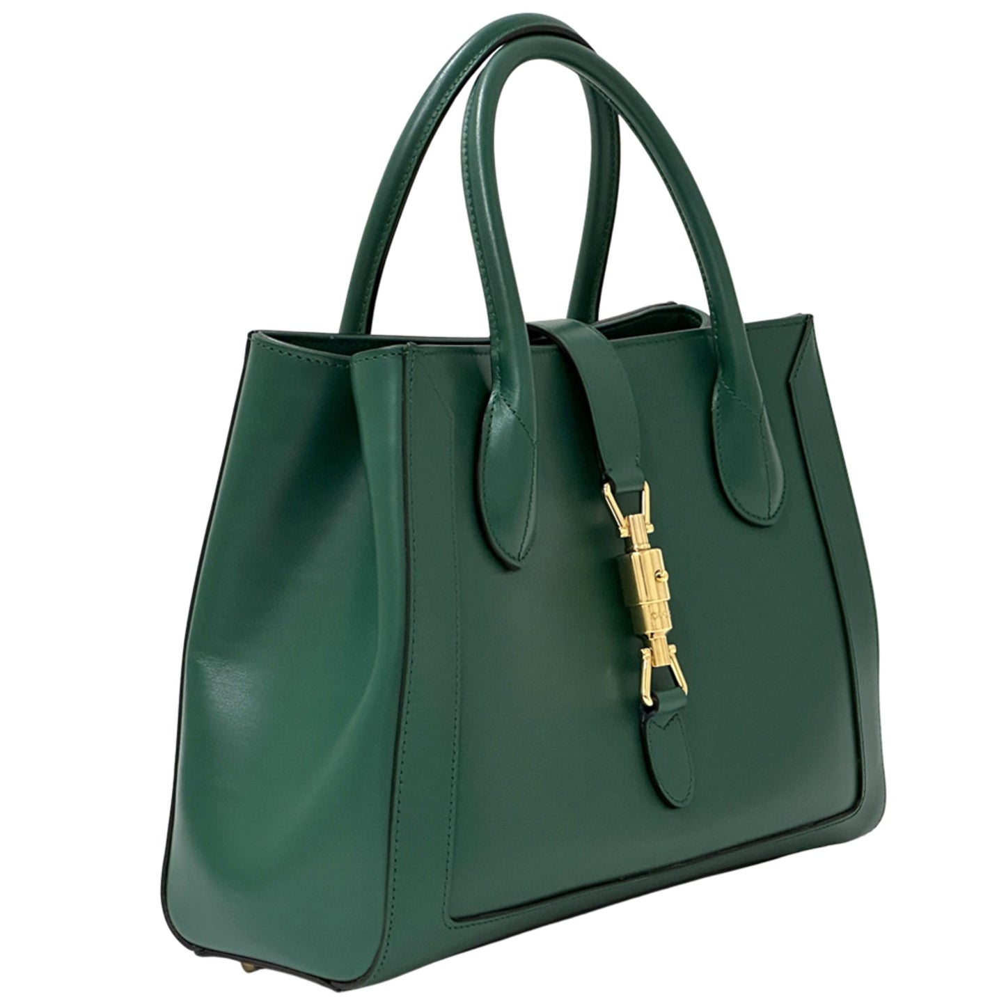 Gucci Green Leather Handbag Shoulder Bag
