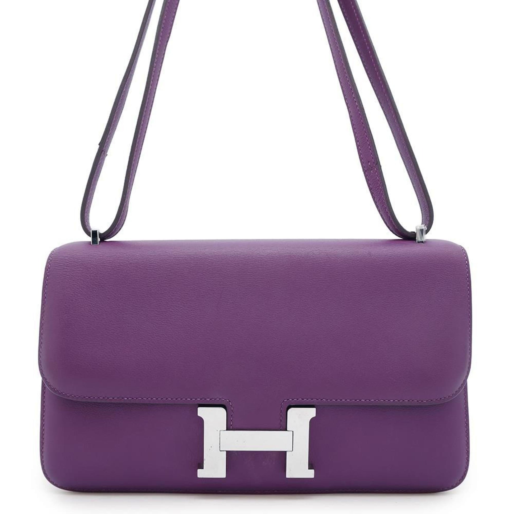 Hermes Constance Anemone Shoulder Bag
