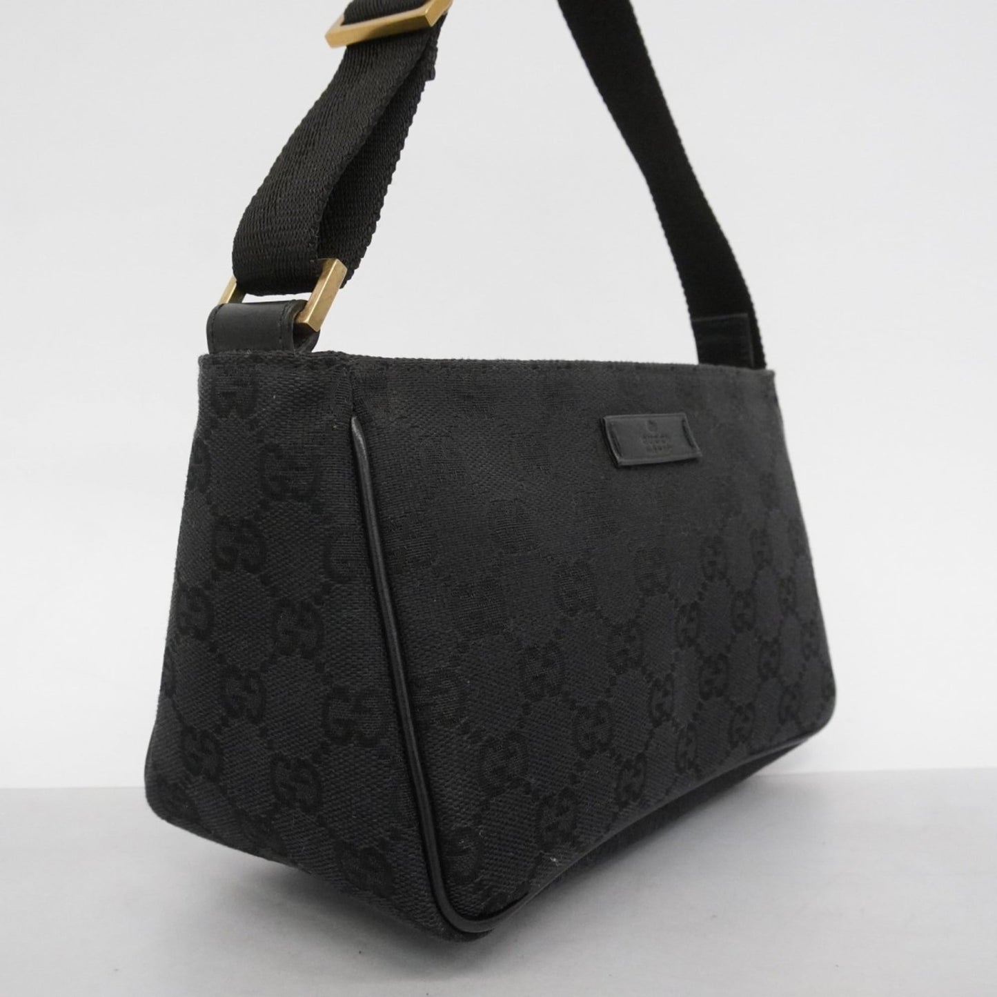 Gucci Black Canvas Pouch