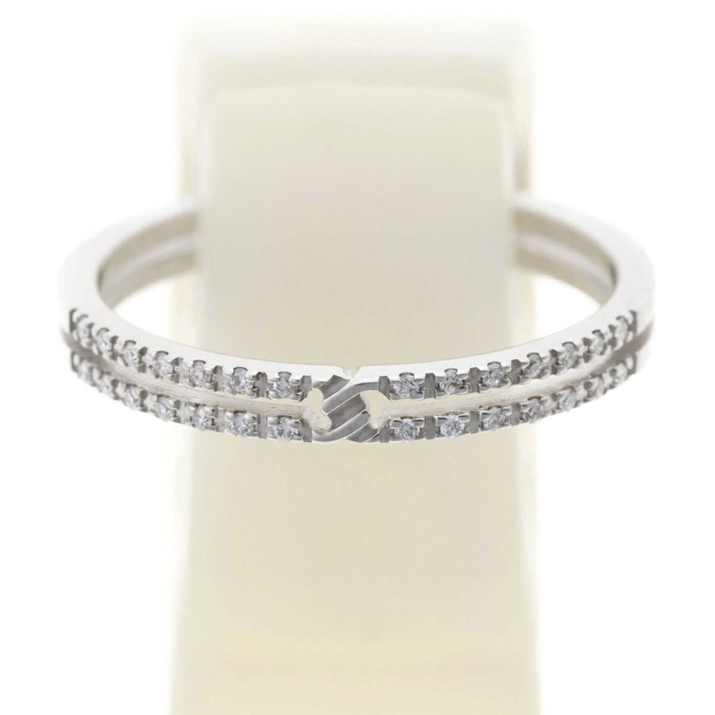 Gucci Clear White Gold White Gold (18K) Band Ring