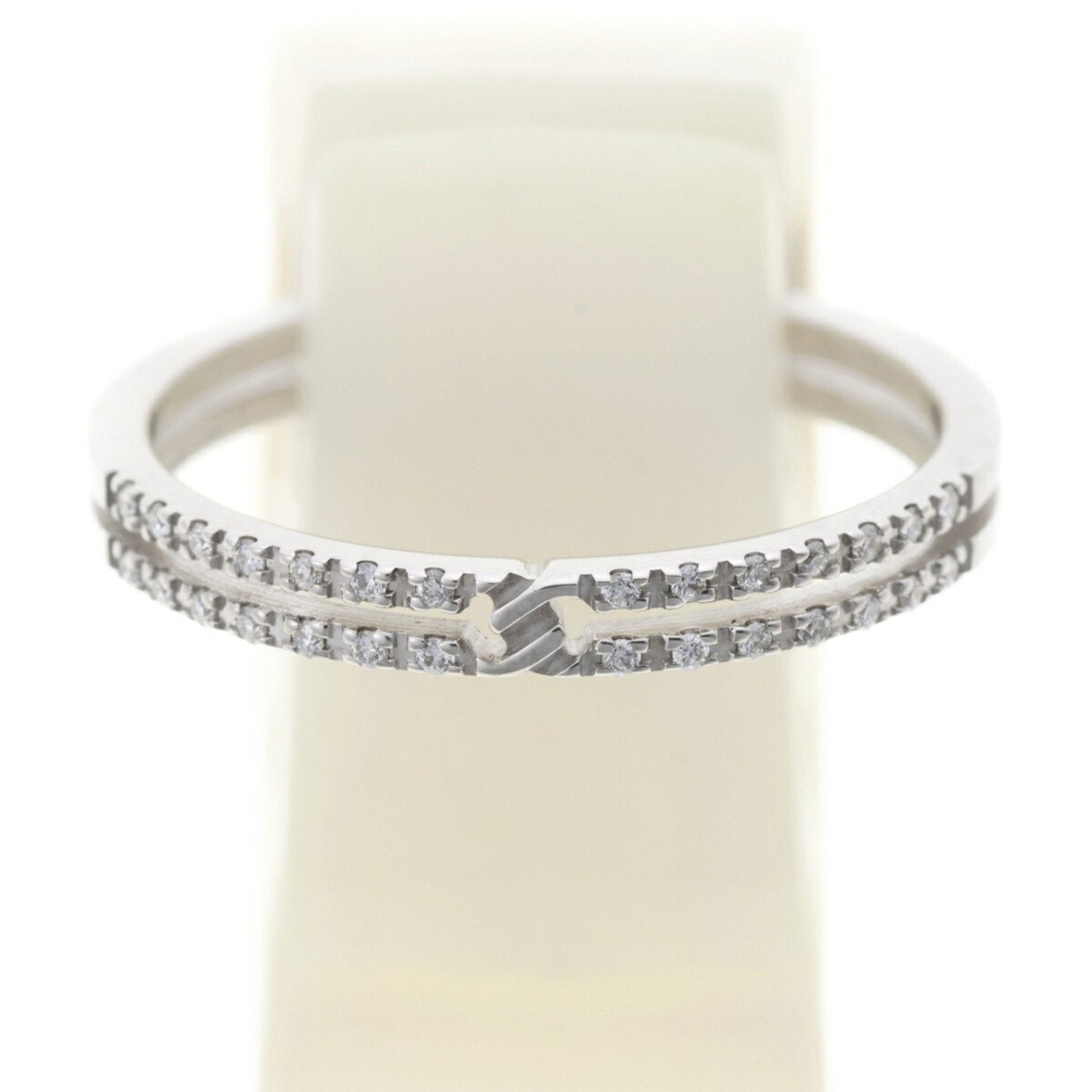 Gucci Clear White Gold White Gold (18K) Band Ring