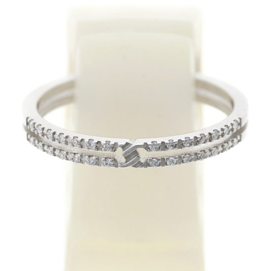 Gucci Clear White Gold White Gold (18K) Band Ring