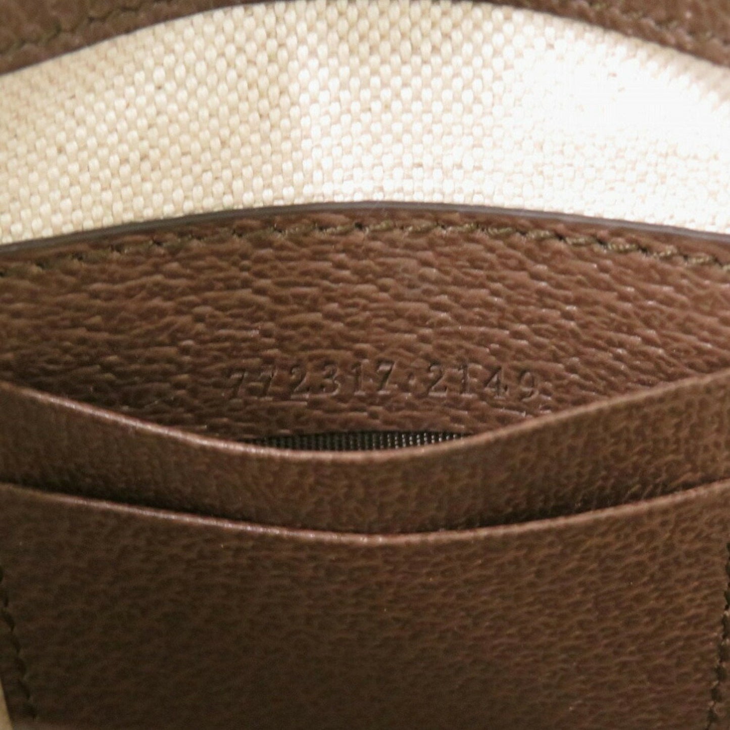Gucci Beige Gg Canvas Shoulder Bag