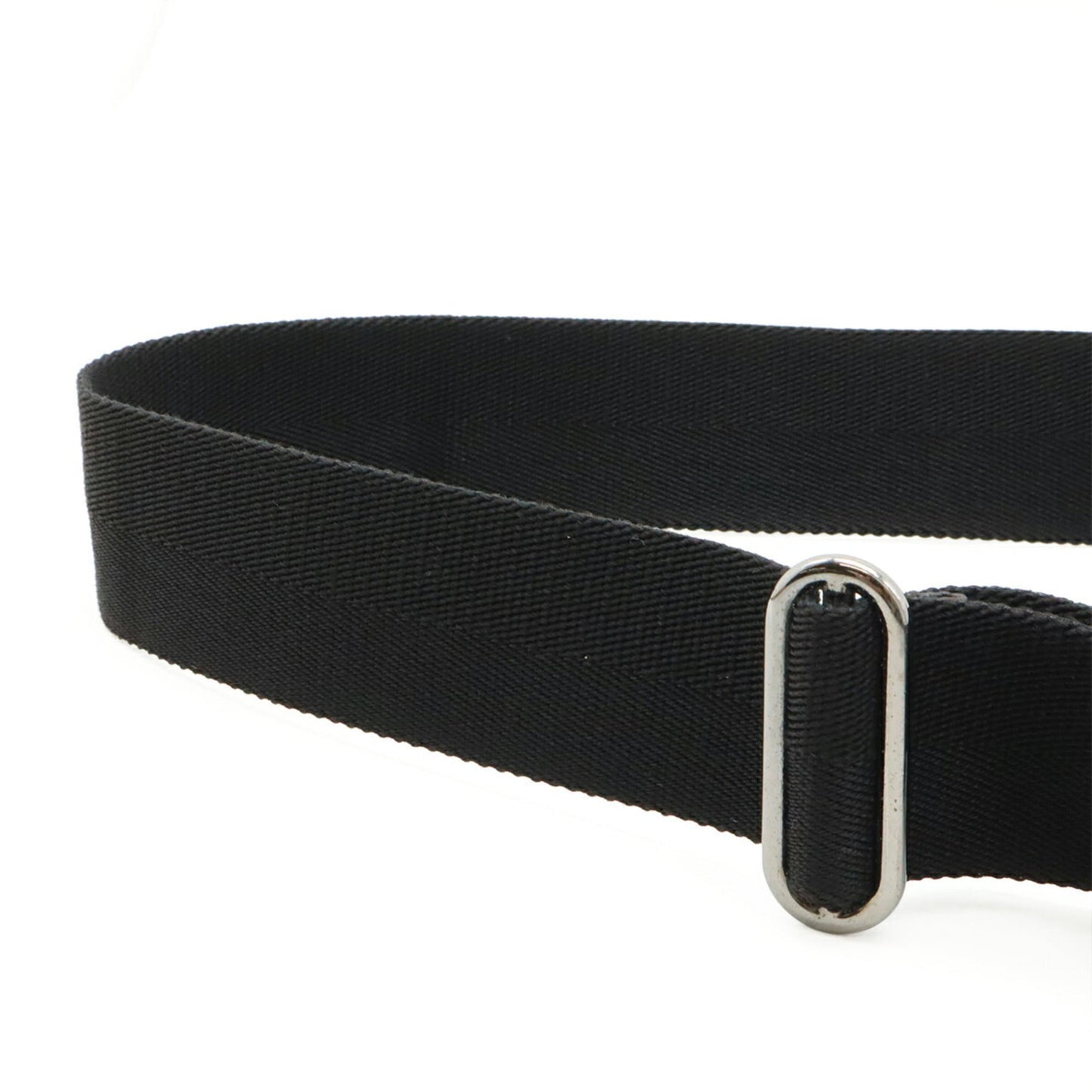 Gucci Black Gg Canvas Leather Pouch Sling Bag