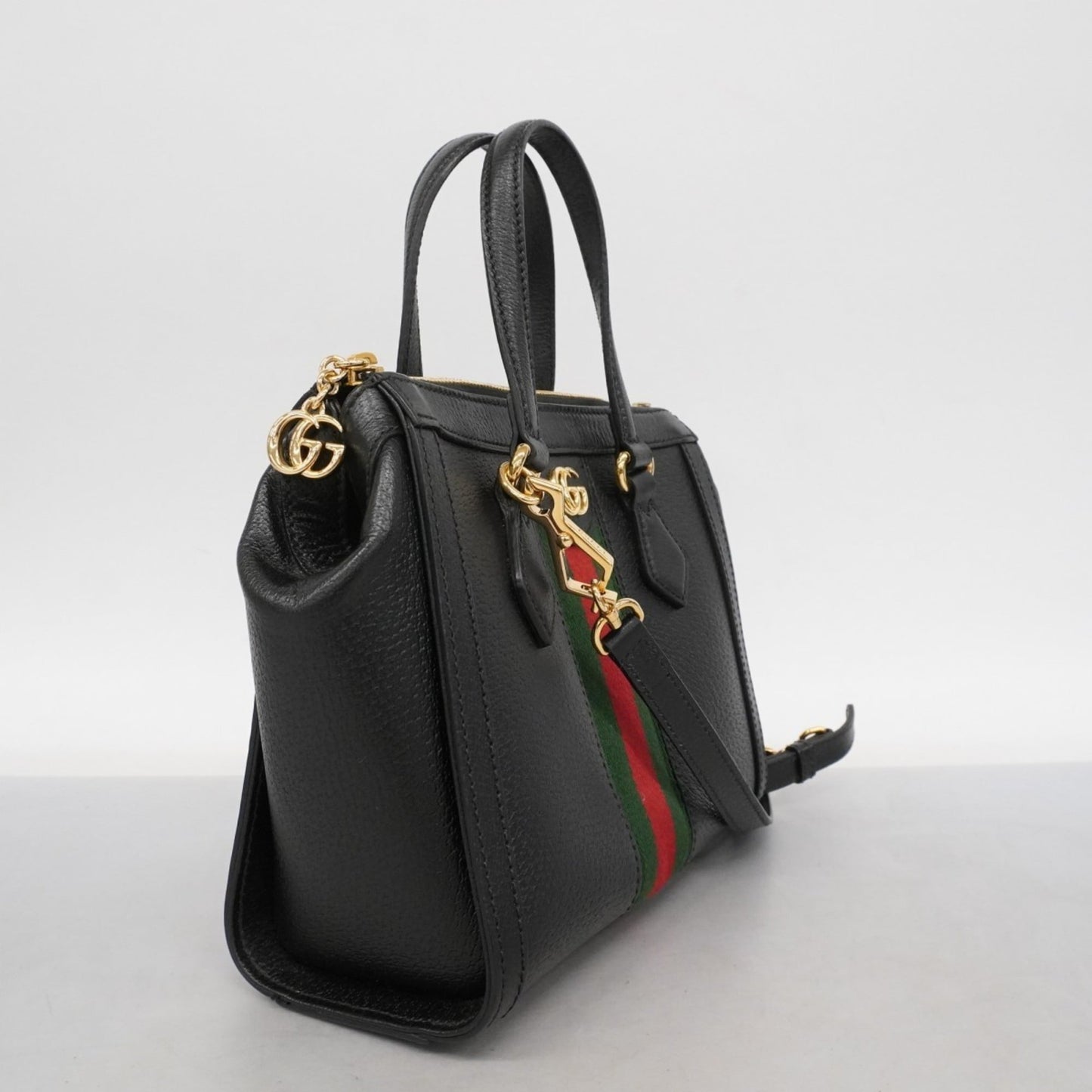 Gucci Black Leather Handbag