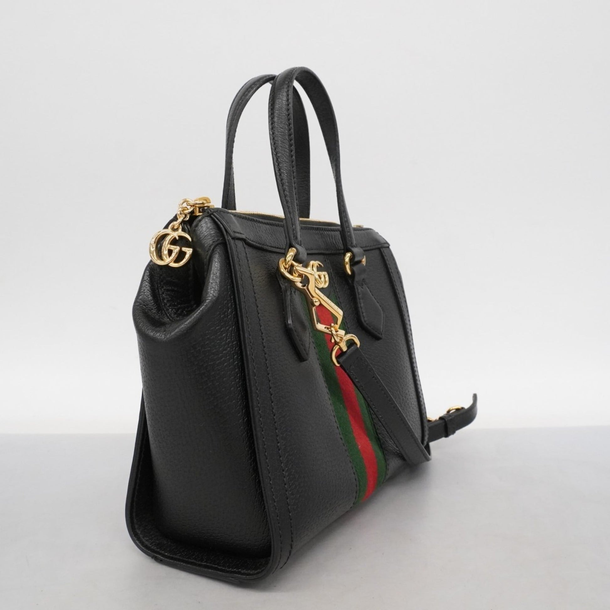 Gucci Black Leather Handbag