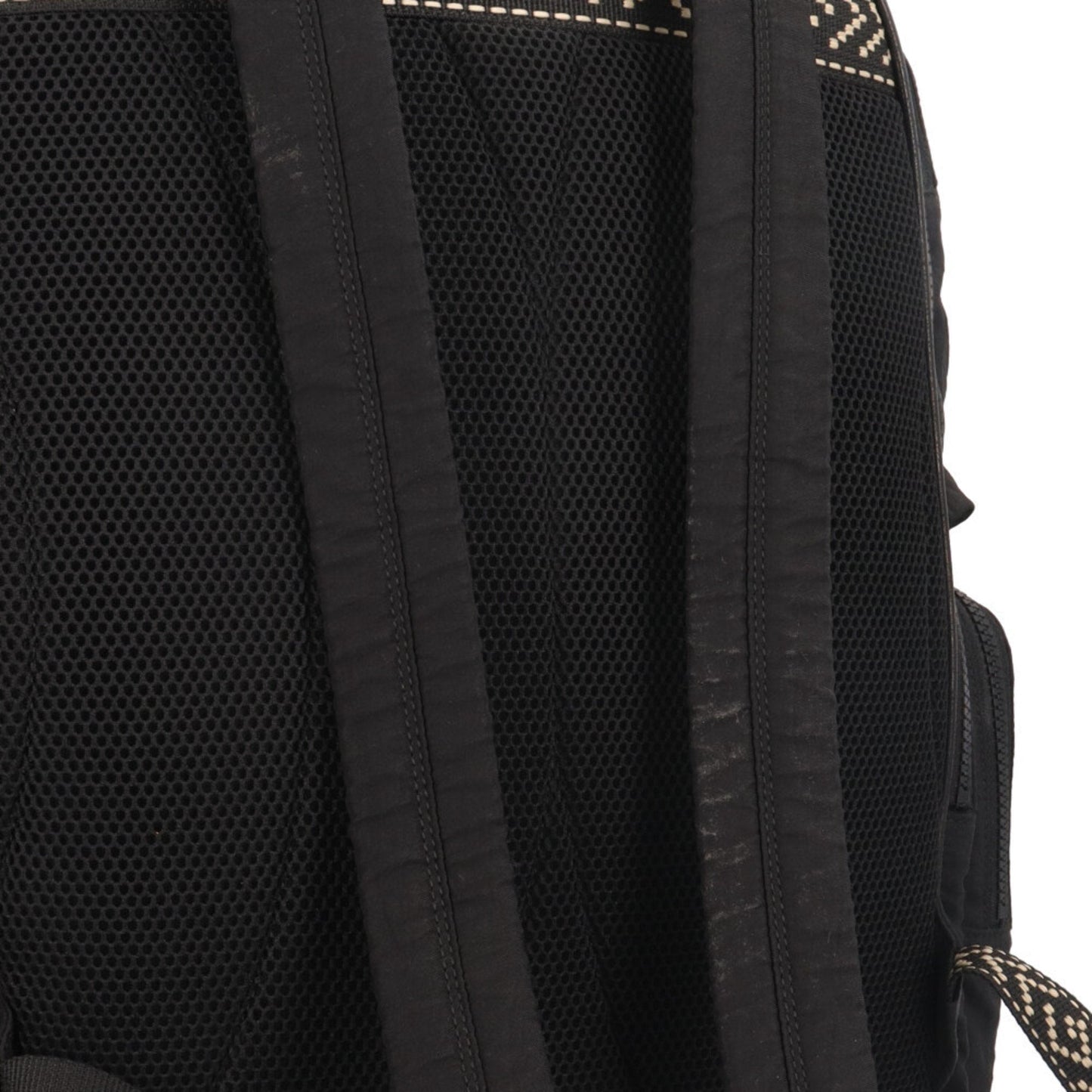 Gucci Black Multi-Color Nylon Backpack