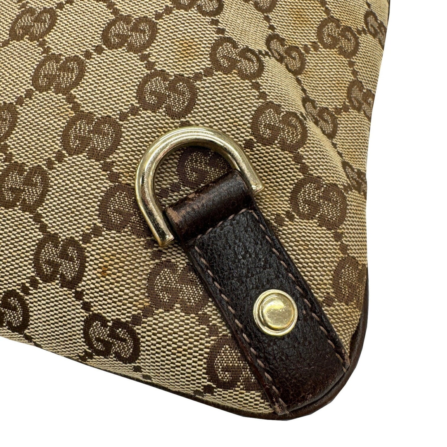 Gucci Gg Canvas Brown Gg Canvas Shoulder Bag