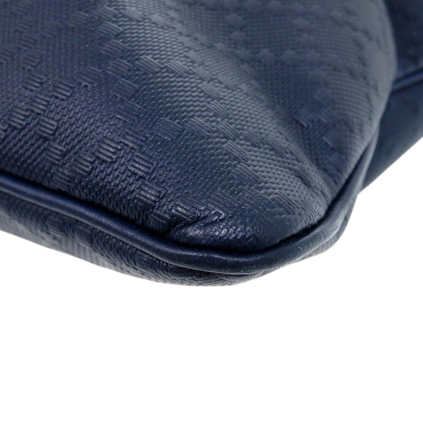 Gucci Navy Leather Shoulder Bag