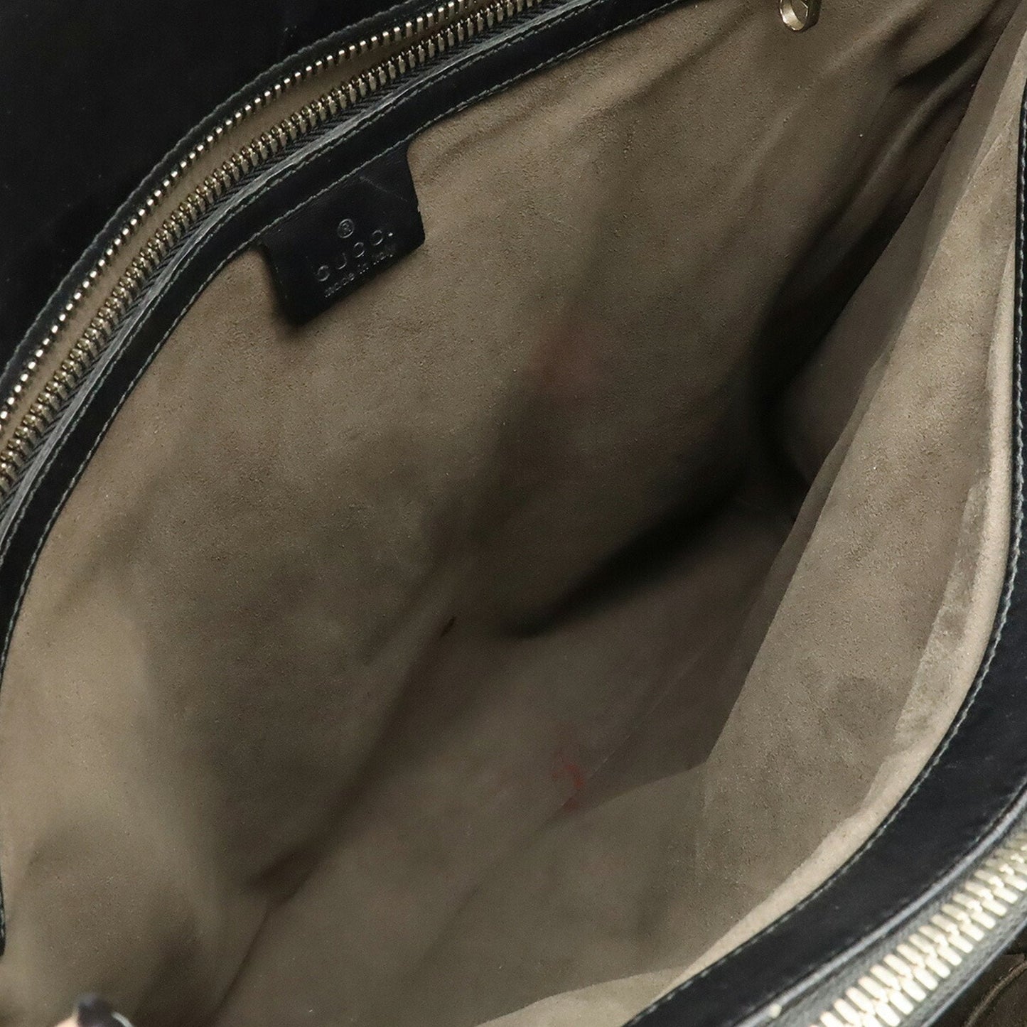 Gucci Beige Black Gg Supreme Leather Shoulder Bag Tote Bag