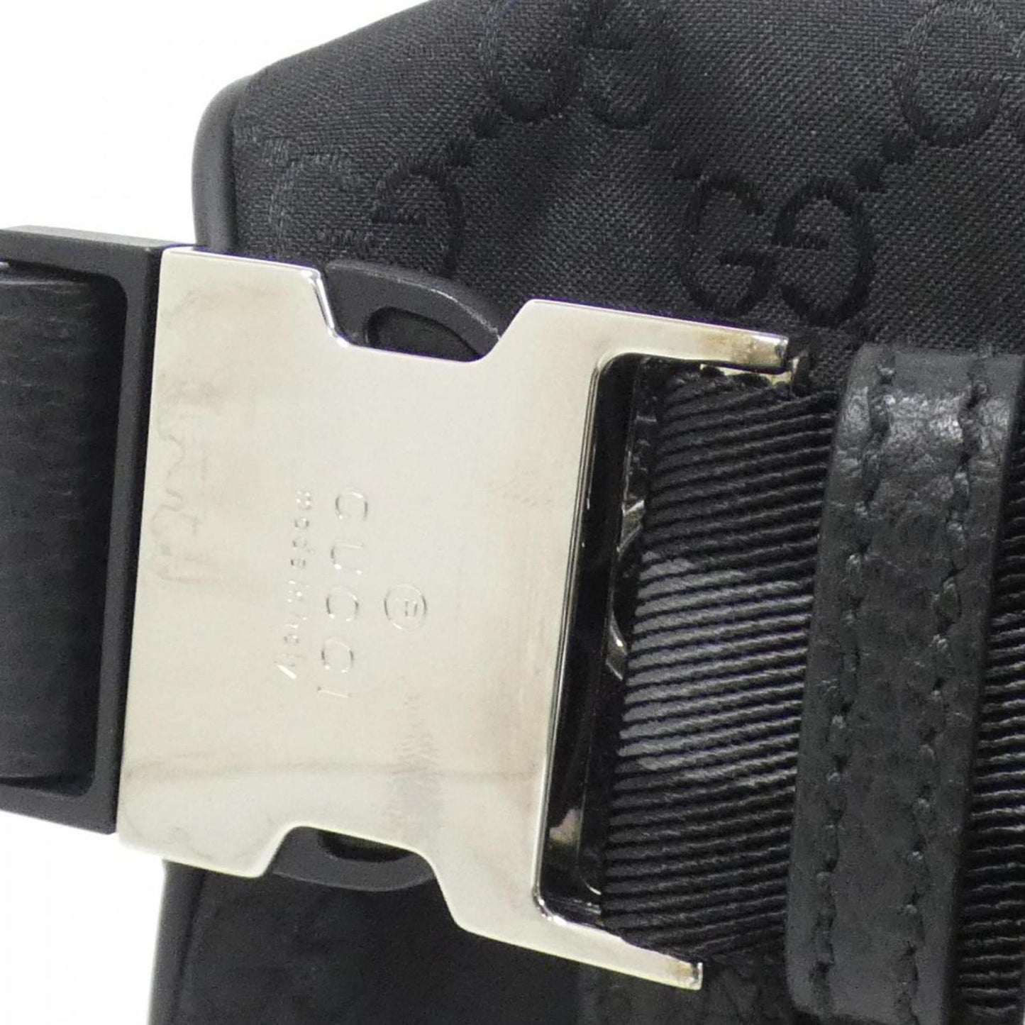 Gucci Guccissima Black Shoulder Bag