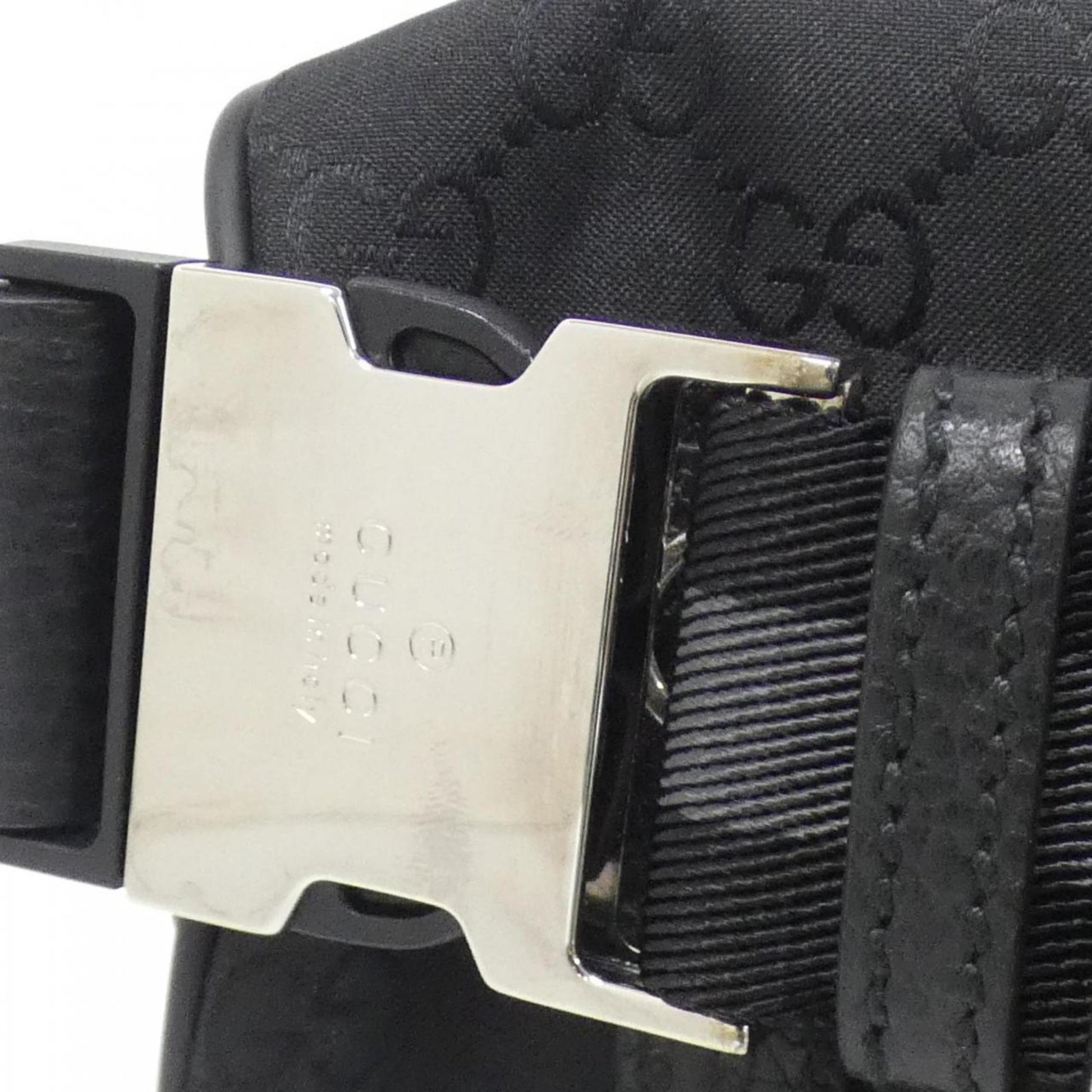 Gucci Guccissima Black Shoulder Bag