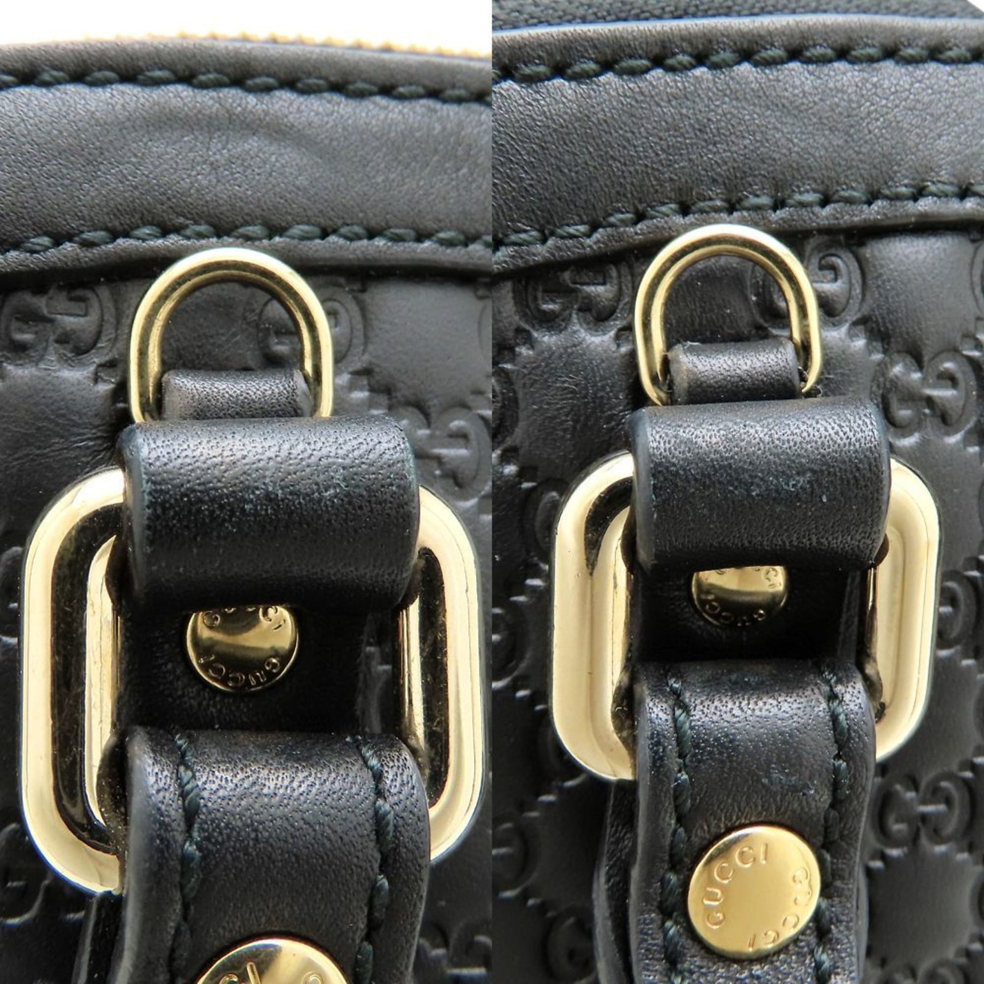Gucci Black Leather Handbag