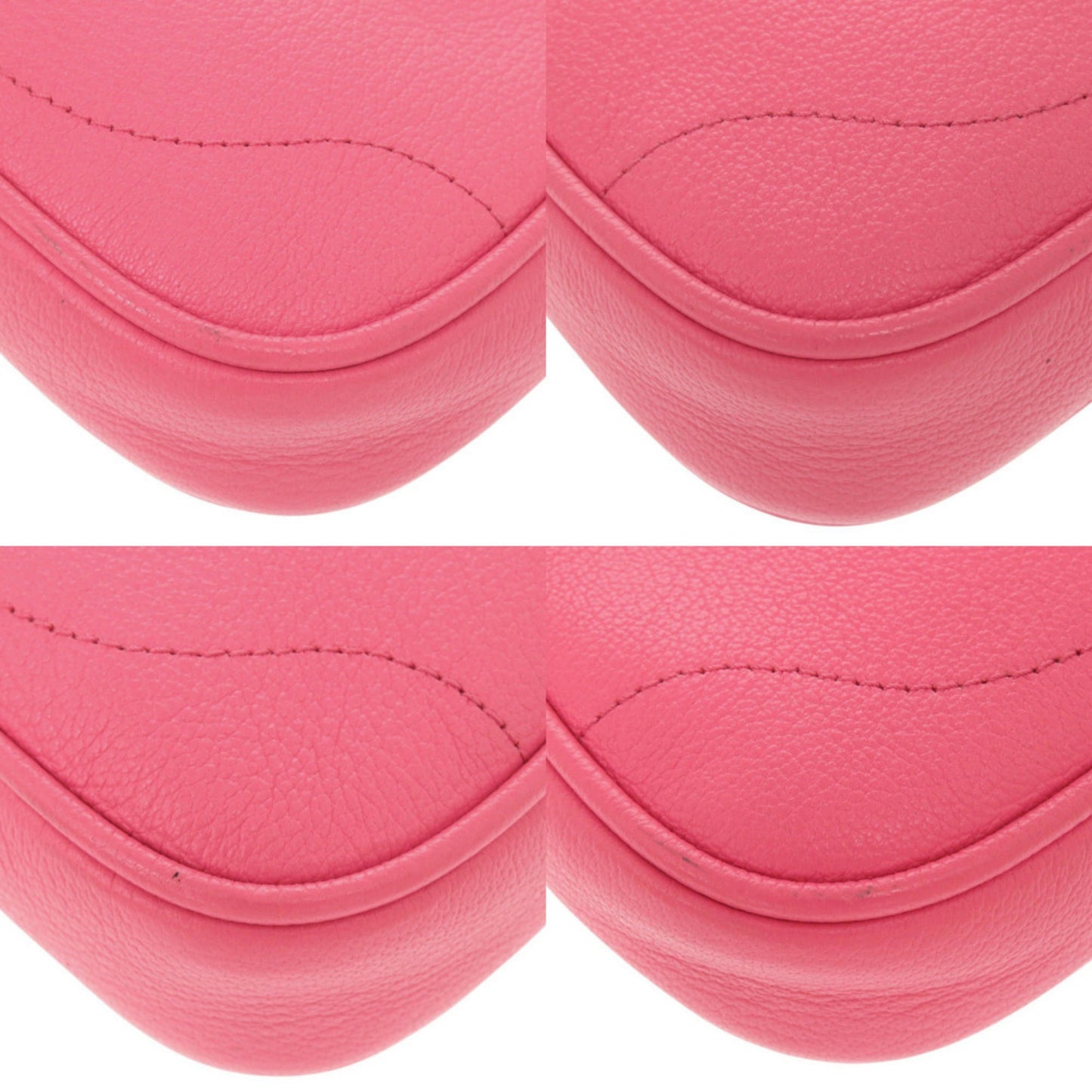Gucci Pink Leather Handbag Shoulder Bag