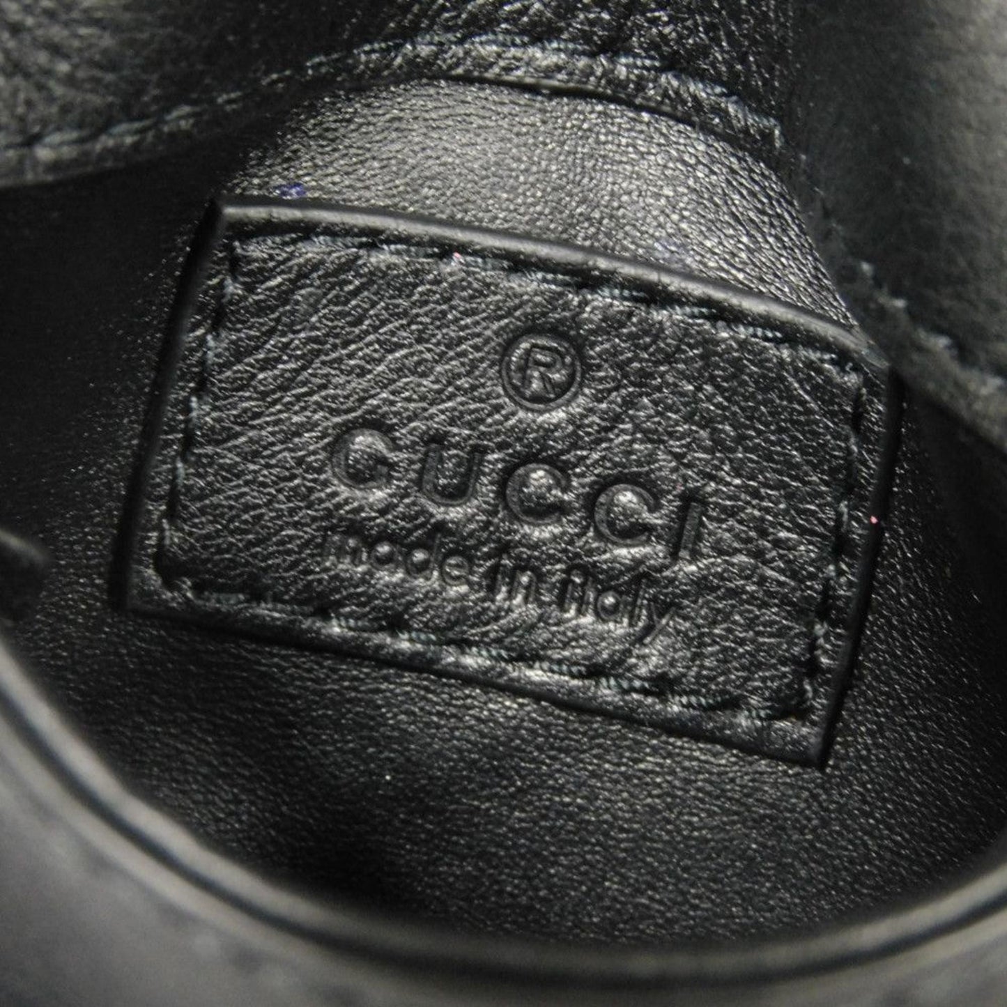 Gucci Black Leather Shoulder Bag