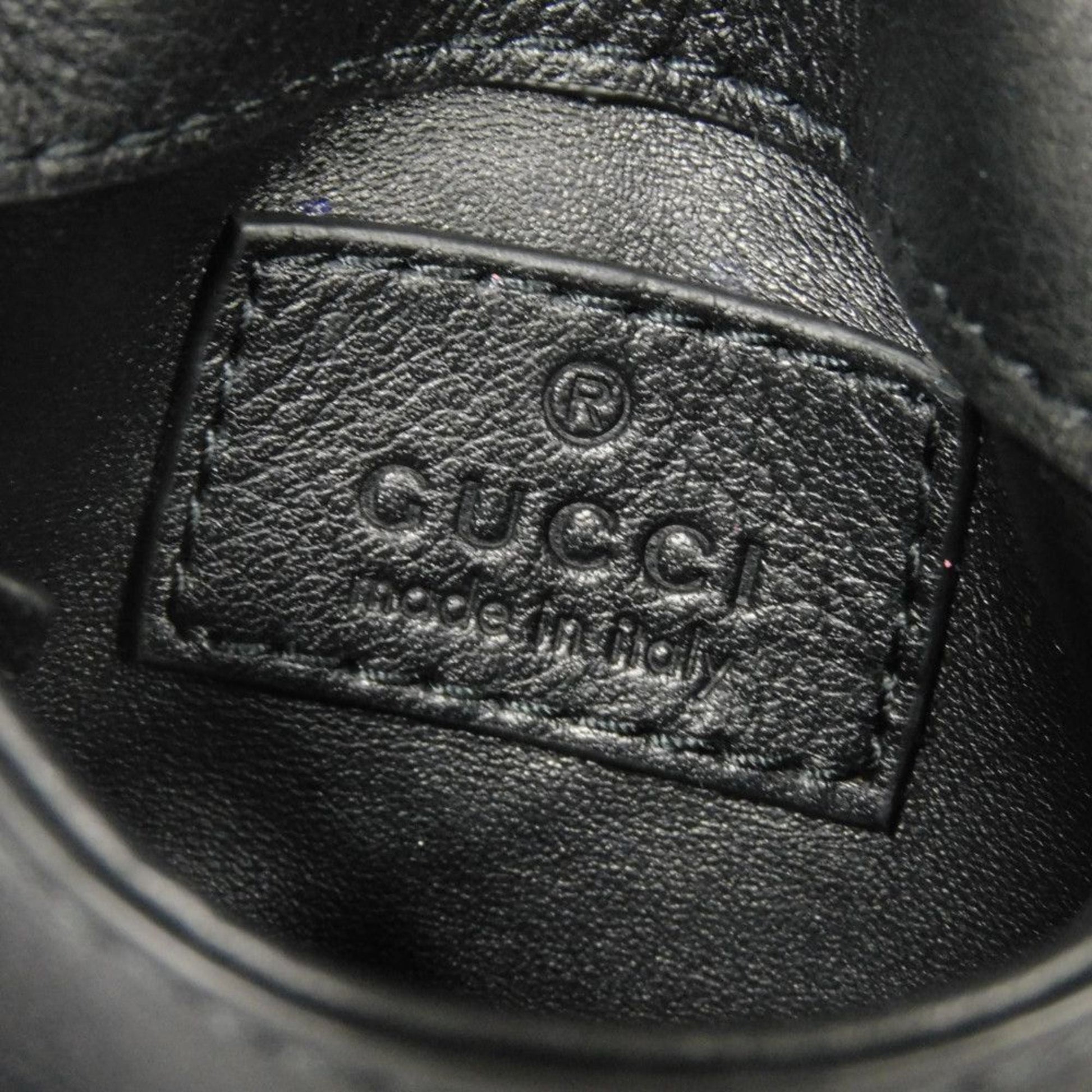 Gucci Black Leather Shoulder Bag