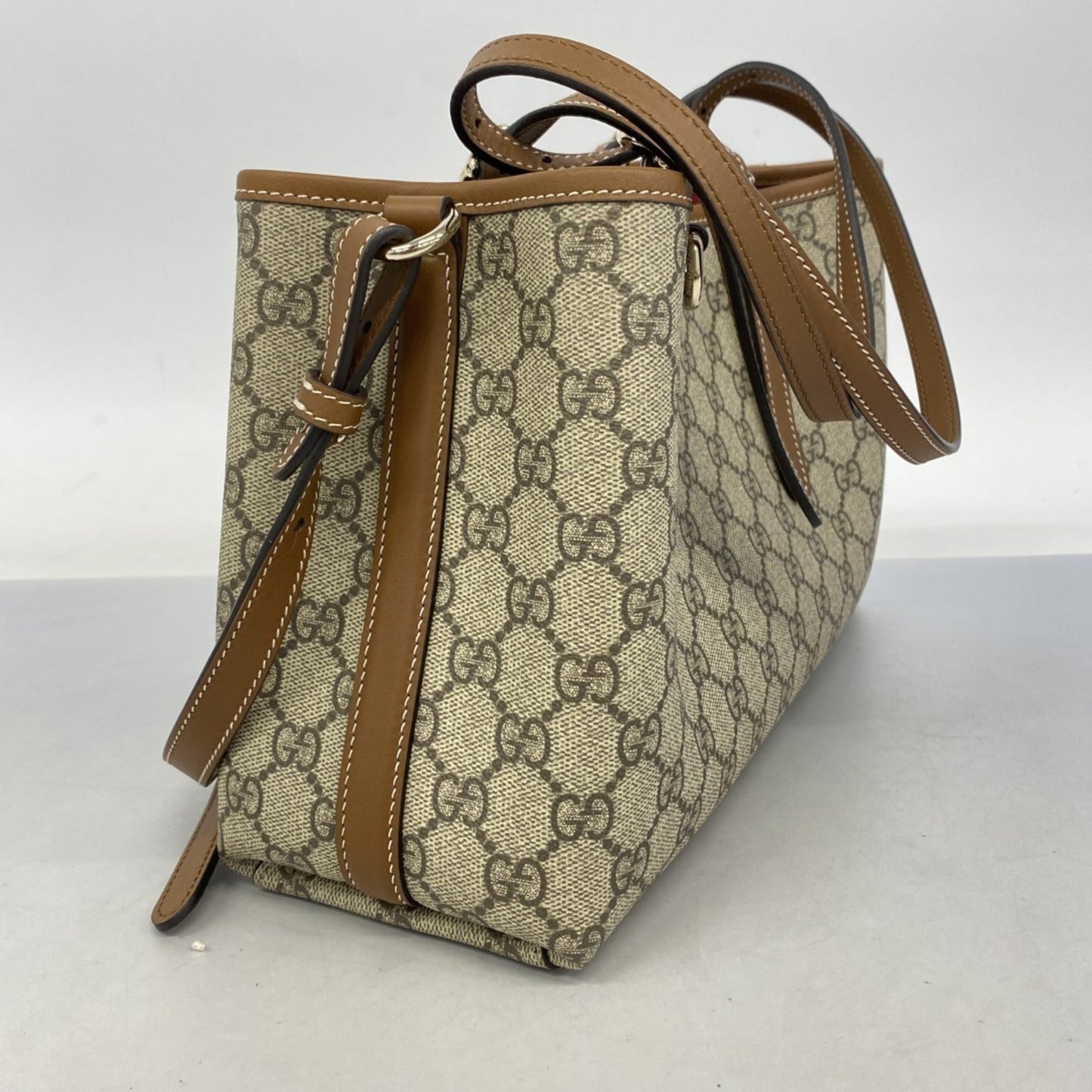 Gucci Brown Pvc Handbag