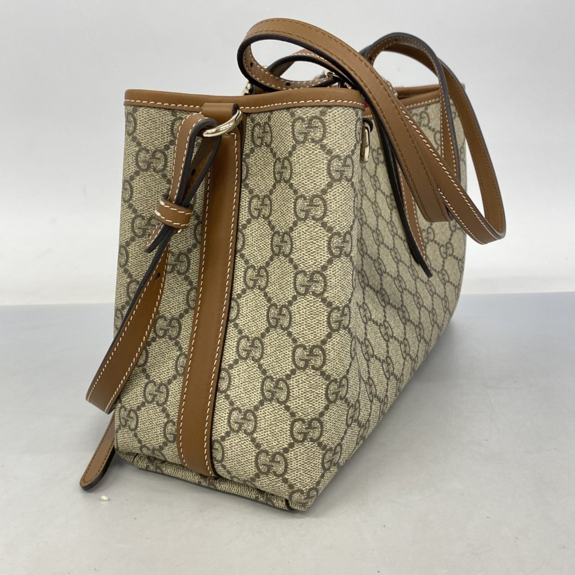Gucci Brown Pvc Handbag