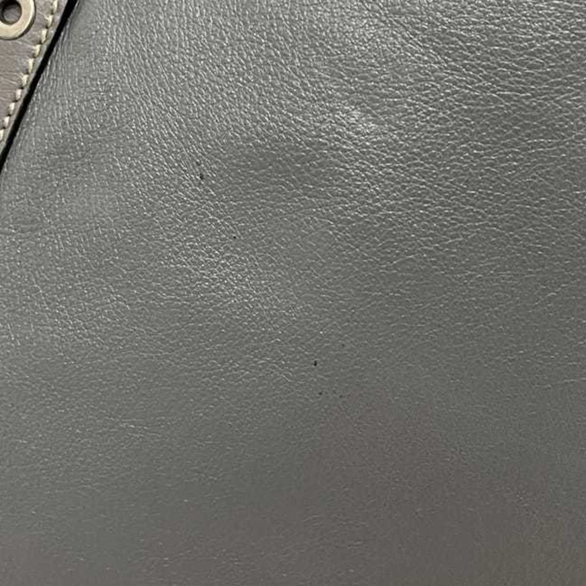 Gucci Hysteria Gray Leather Tote Bag