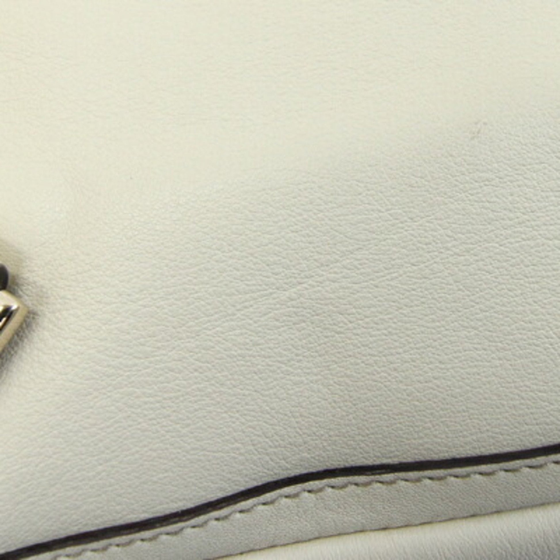 Gucci Abbey Ivory Leather Tote Bag
