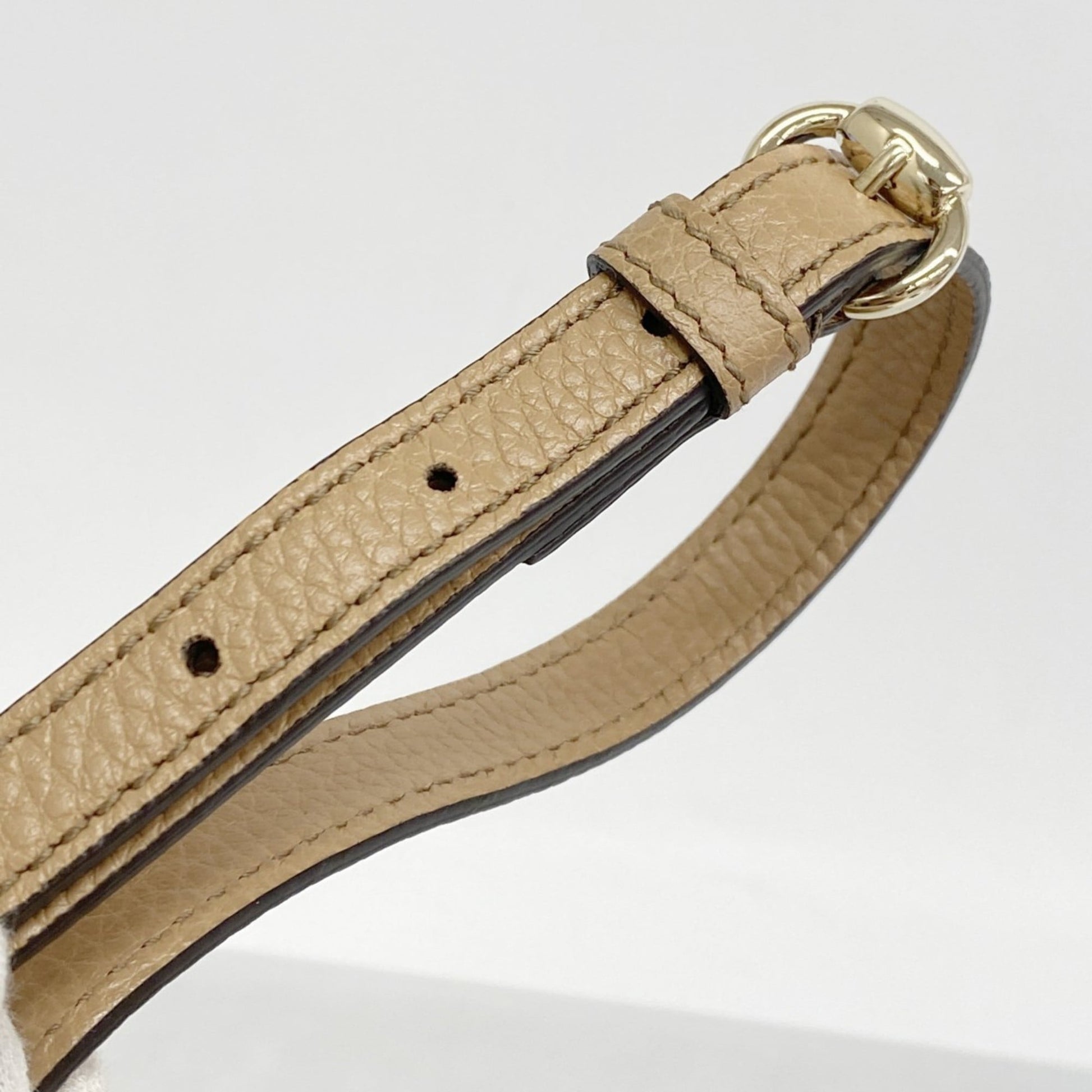 Gucci Beige Leather Shoulder Bag
