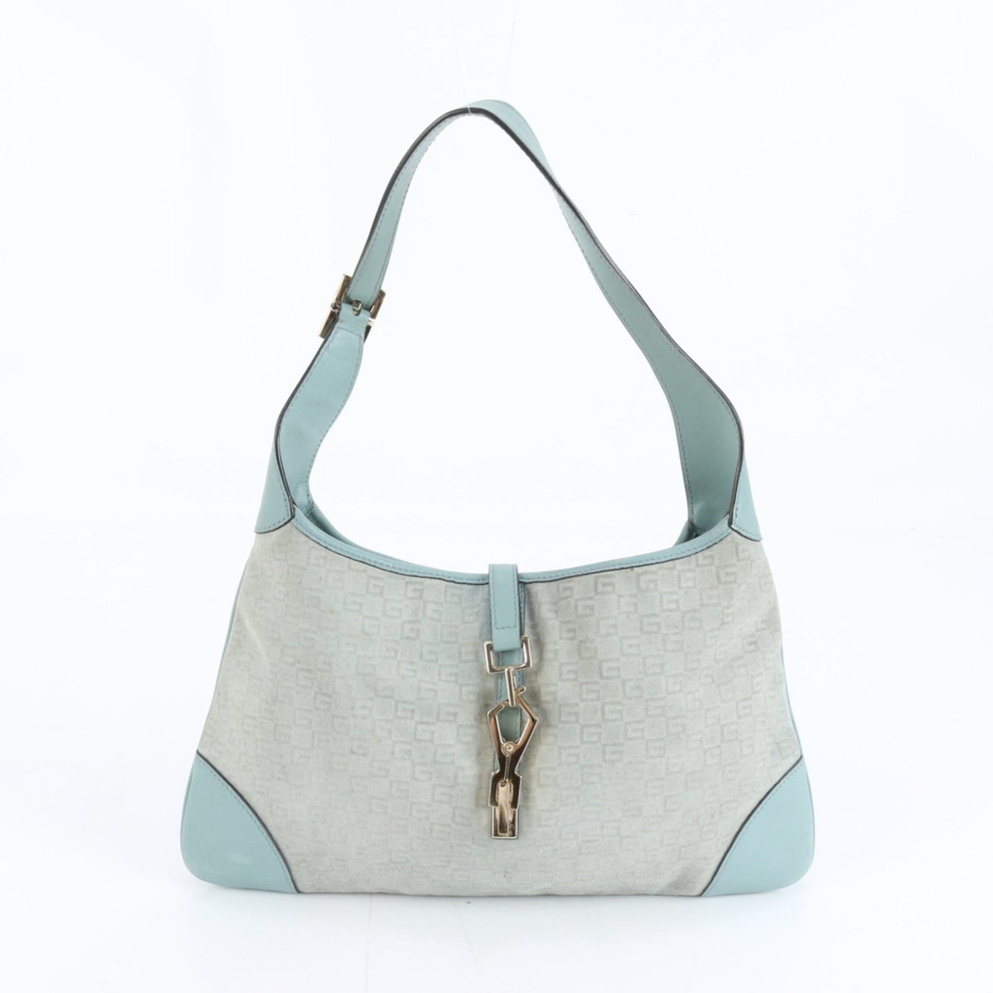 Gucci Green Leather Shoulder Bag