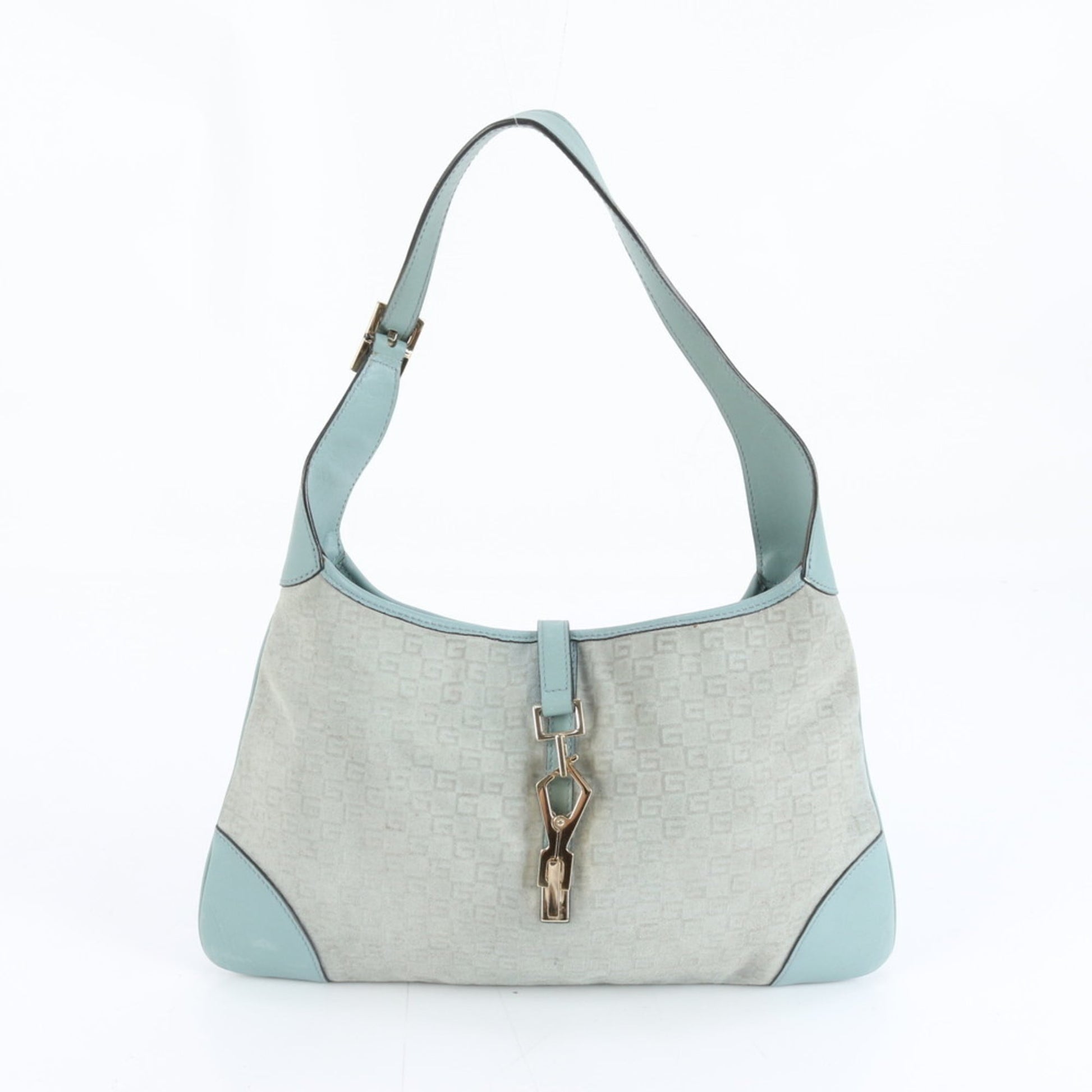 Gucci Green Leather Shoulder Bag