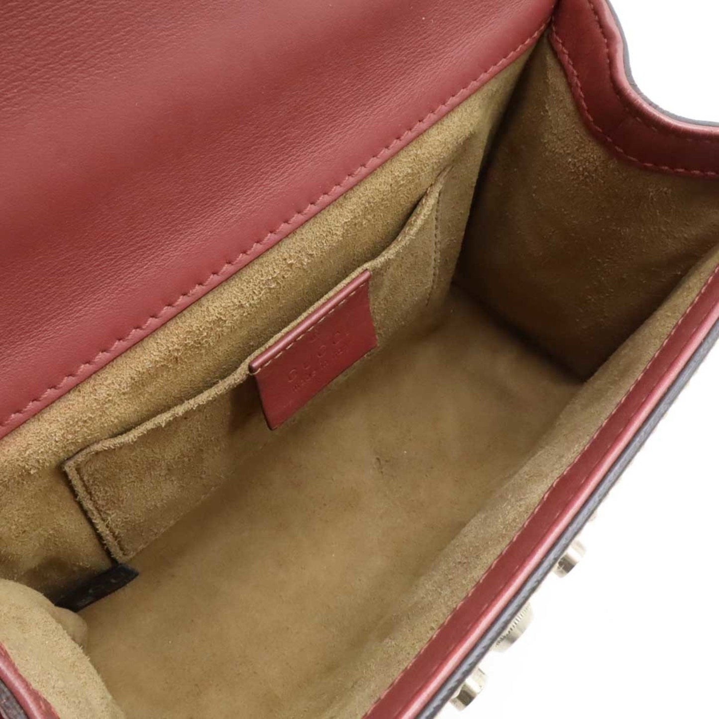 Gucci Gg Blooms Beige Multi-Color Pink Pvc Leather Shoulder Bag