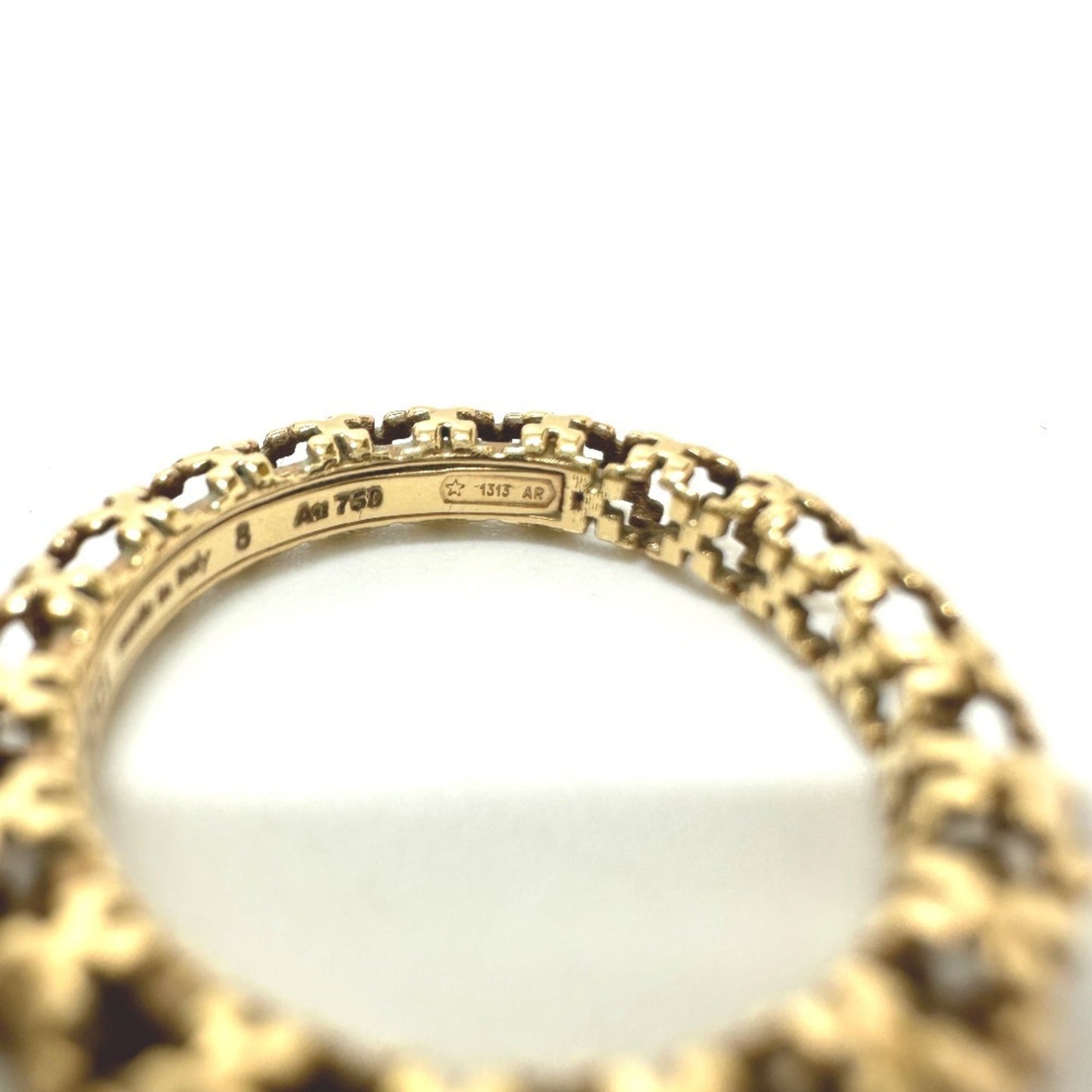 Gucci Gold Pink Gold (18K) Band Ring