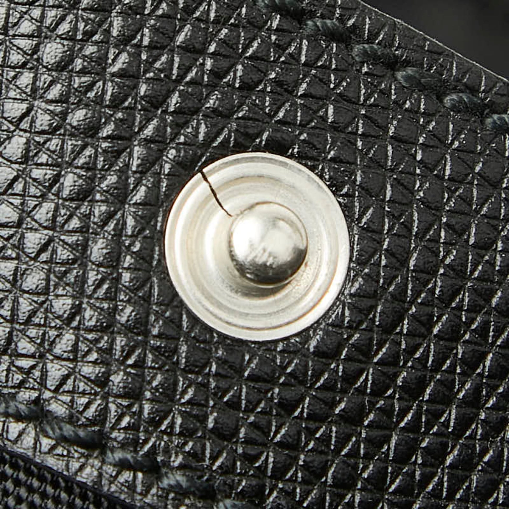 Gucci Black Nylon Leather Tote Bag