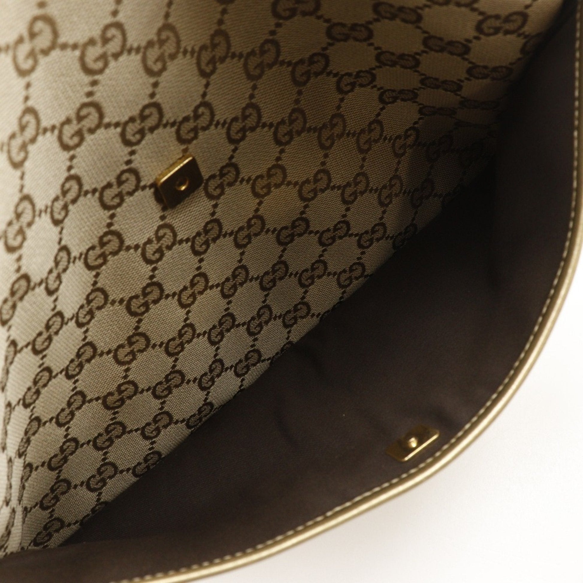 Gucci Gg Canvas Beige Gg Canvas Shoulder Bag