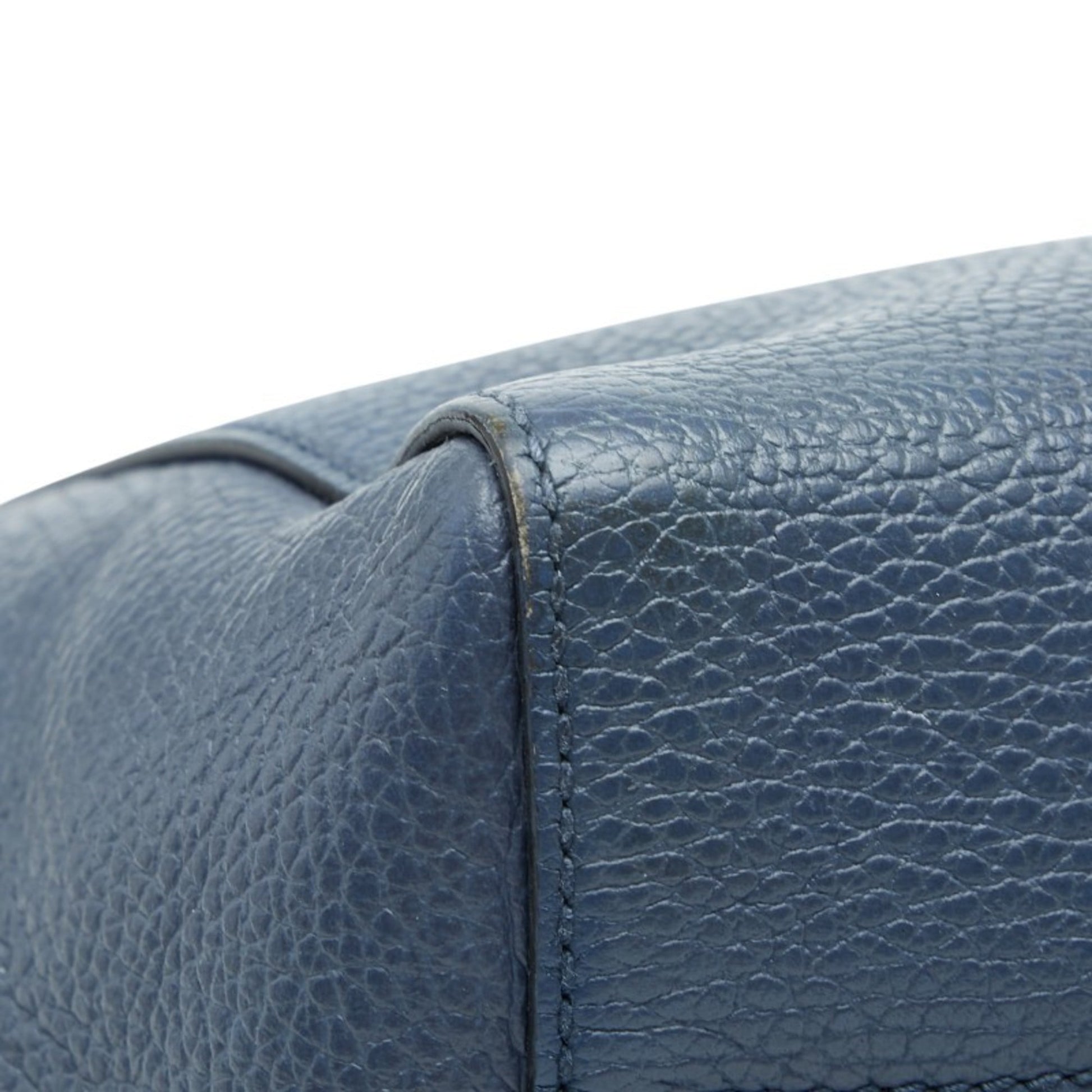 Gucci Blue Leather Handbag