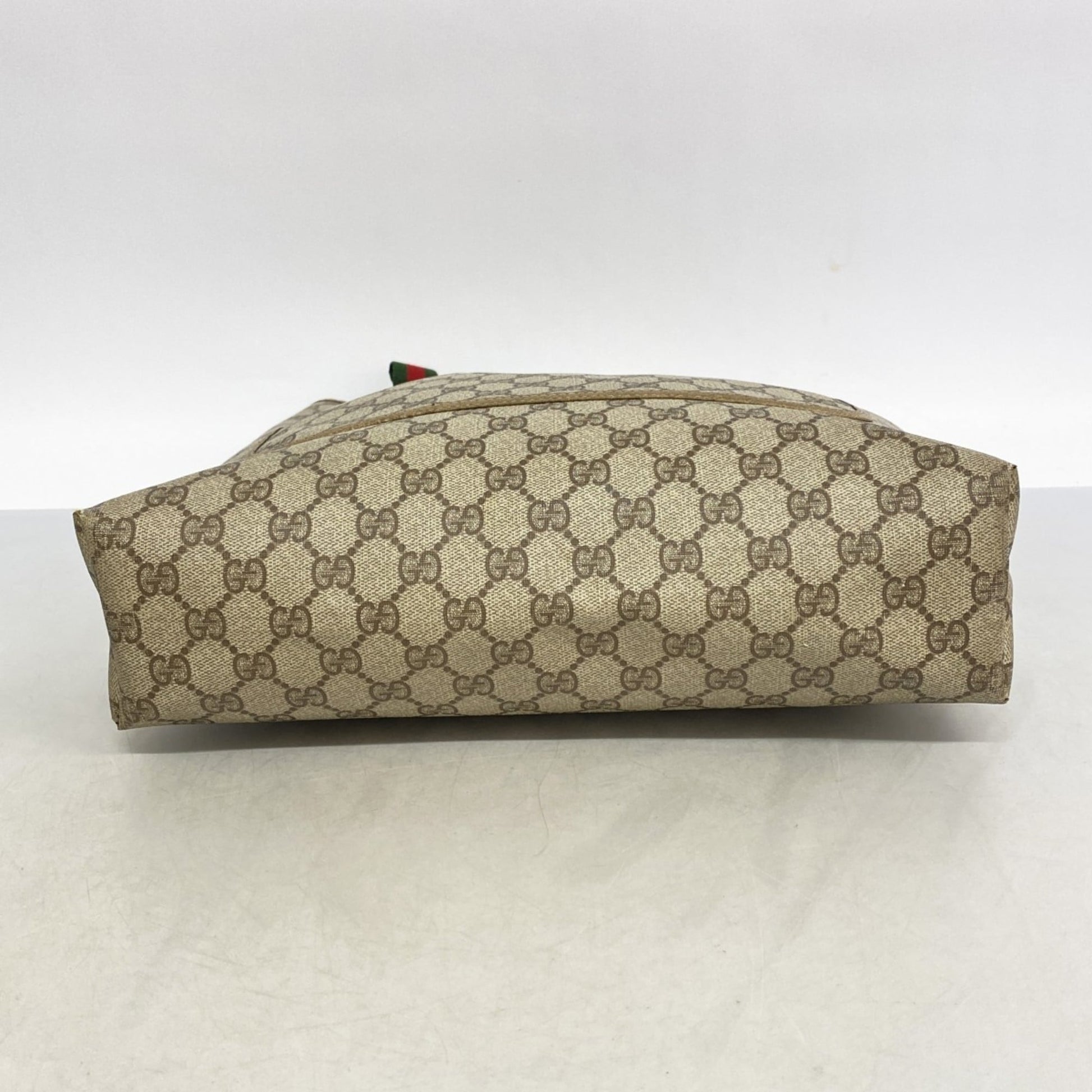 Gucci Brown Pvc Tote Bag