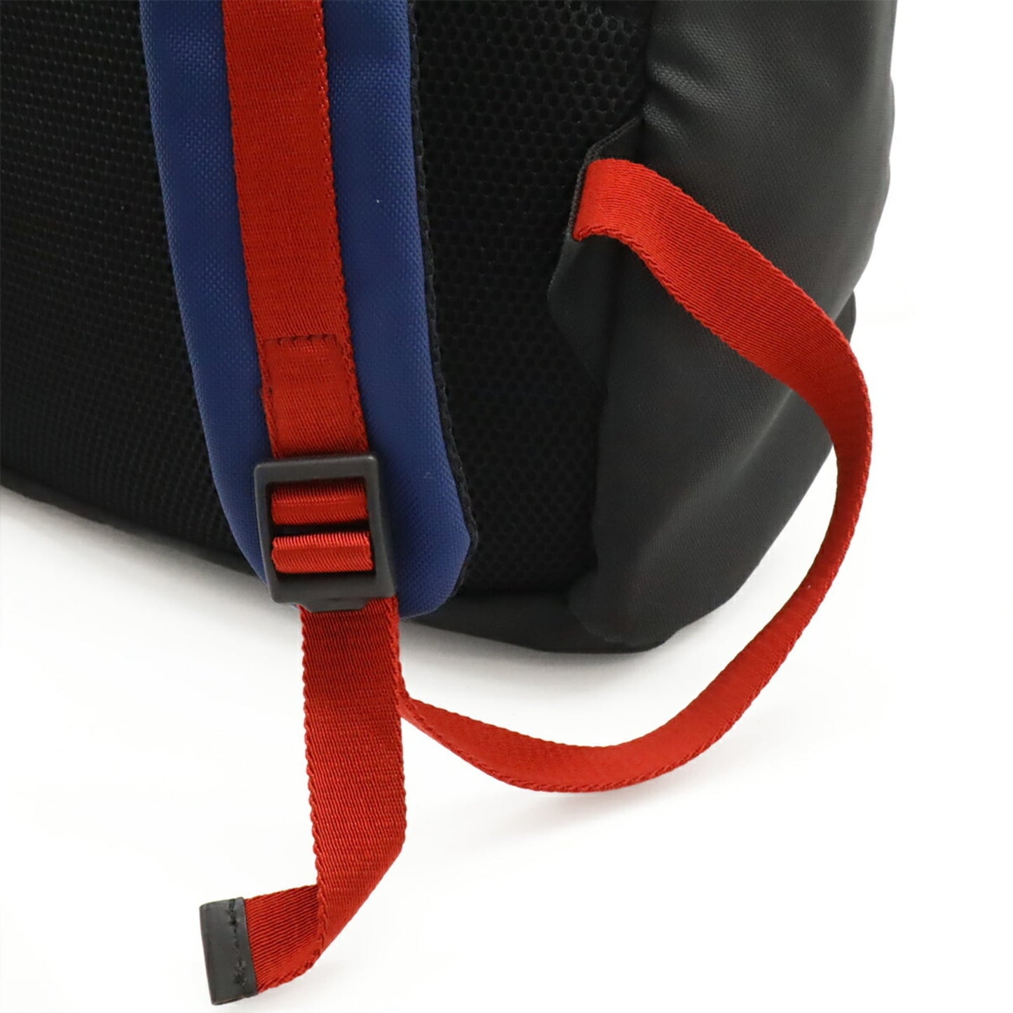 Gucci Black Green Navy Red Color Canvas Leather Backpack