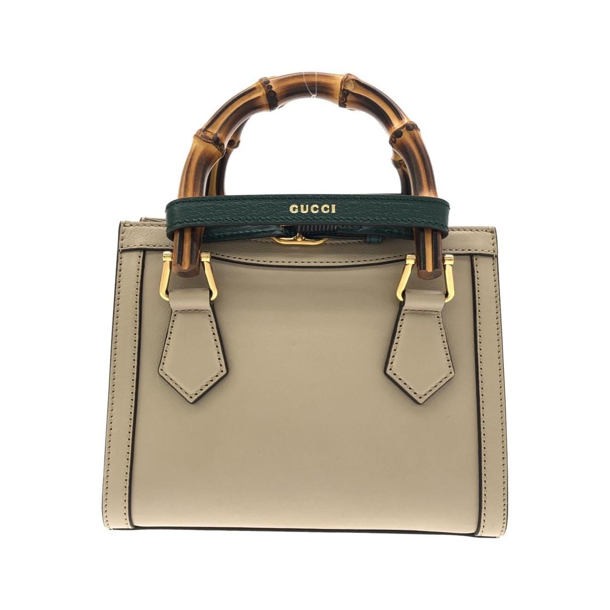 Gucci Beige Leather Handbag