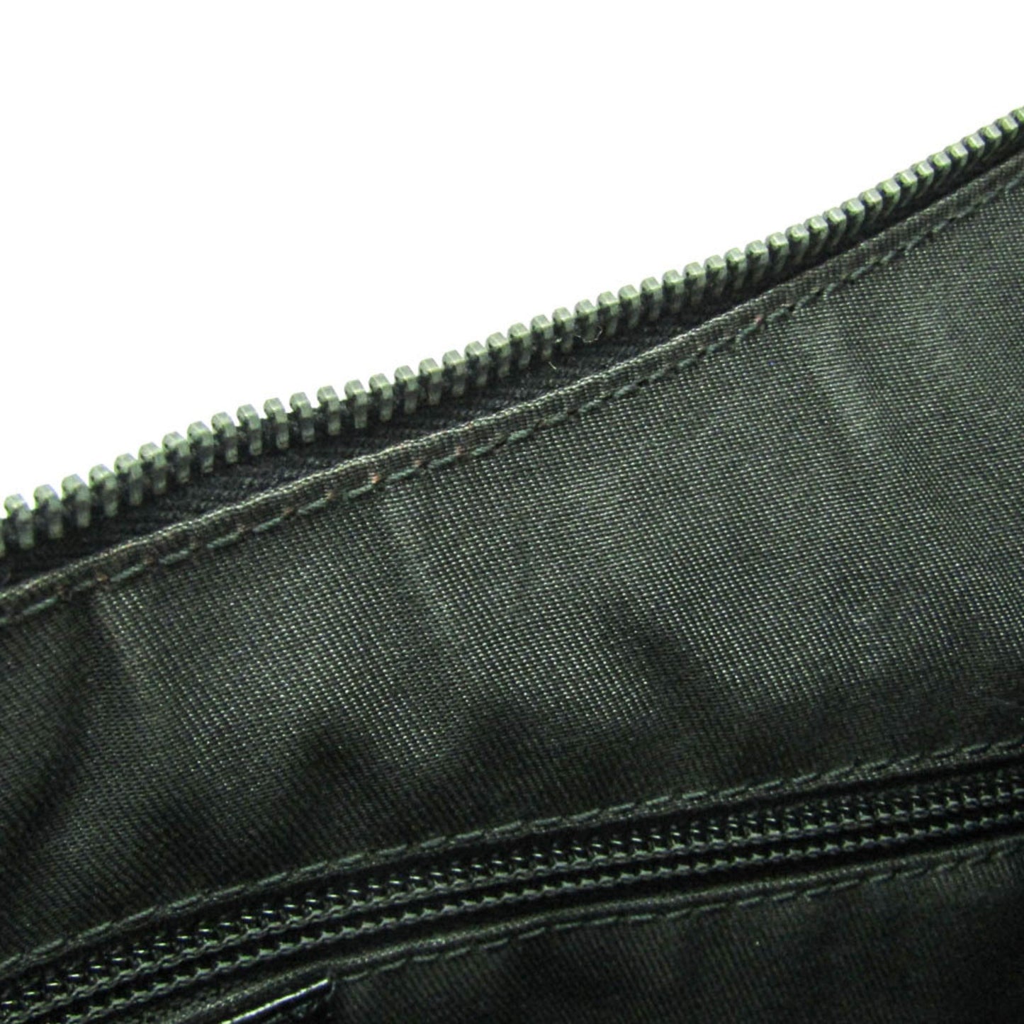 Gucci Gg Canvas Black Gg Canvas Leather Shoulder Bag