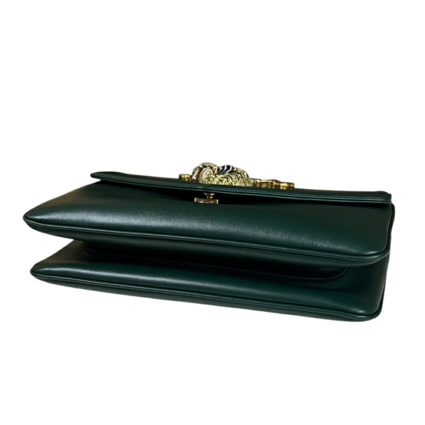 Gucci Green Leather Shoulder Bag