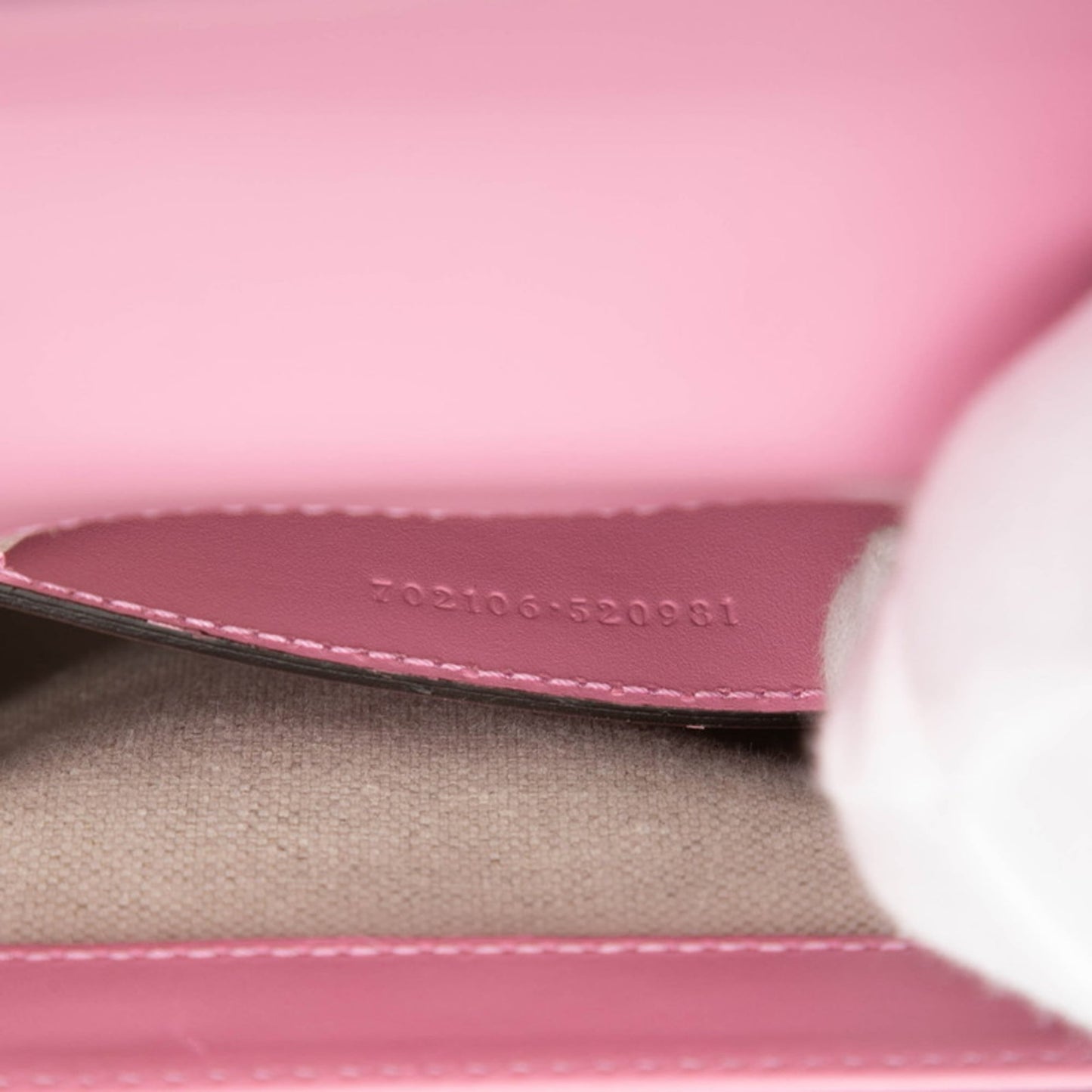 Gucci Pink Leather Backpack Handbag