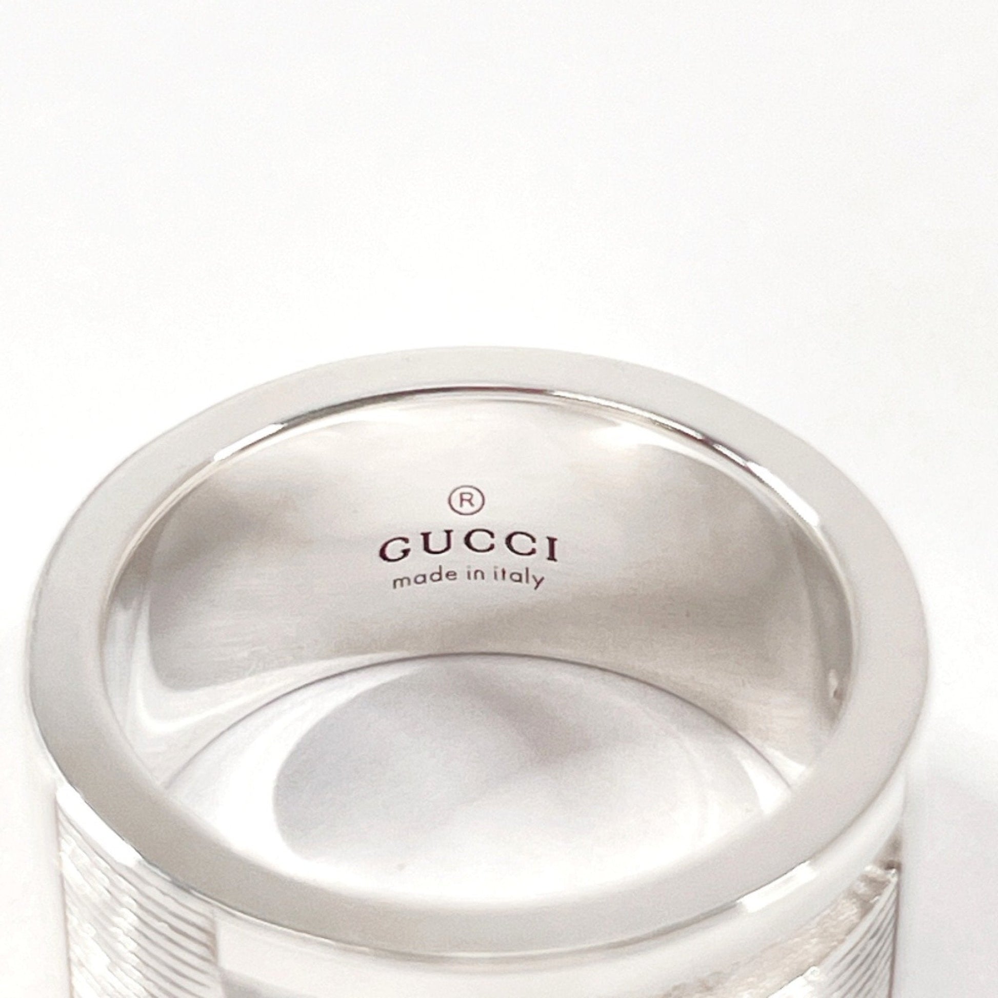 Gucci Silver Silver 925 Band Ring