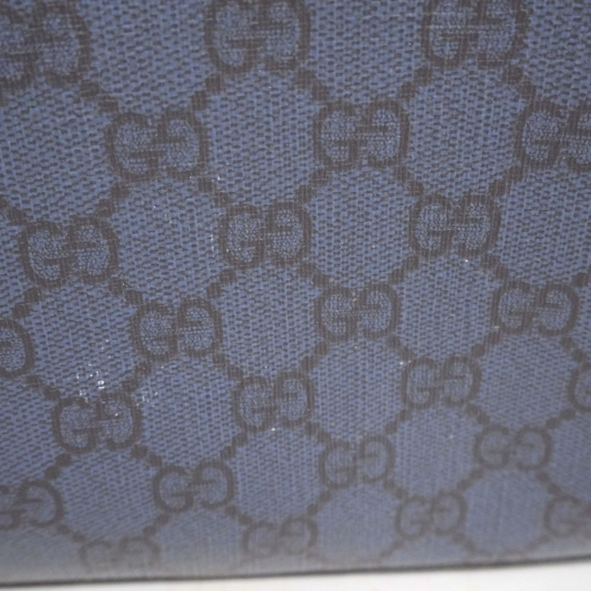 Gucci Navy Pvc Shoulder Bag