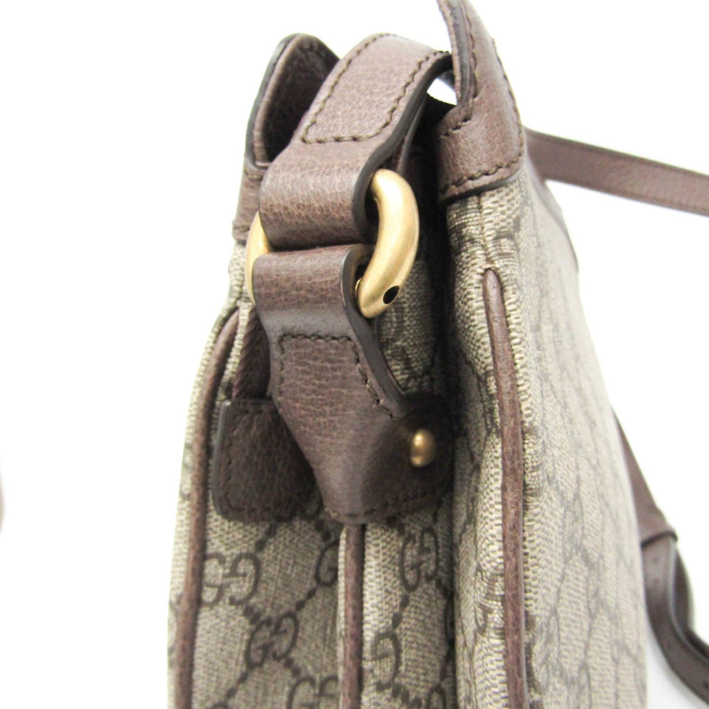 Gucci Ophidia Beige Pvc Shoulder Bag