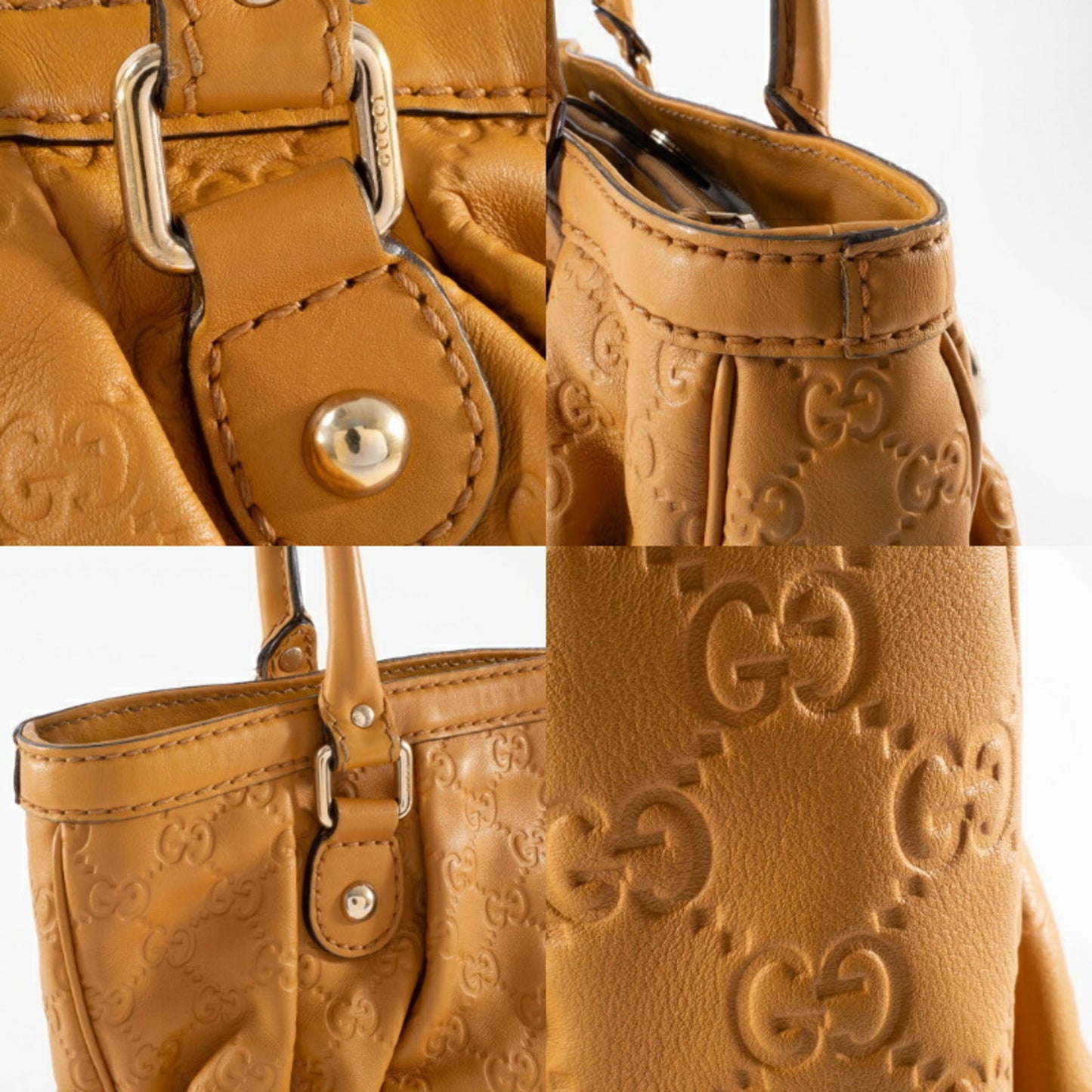 Gucci Brown Leather Handbag